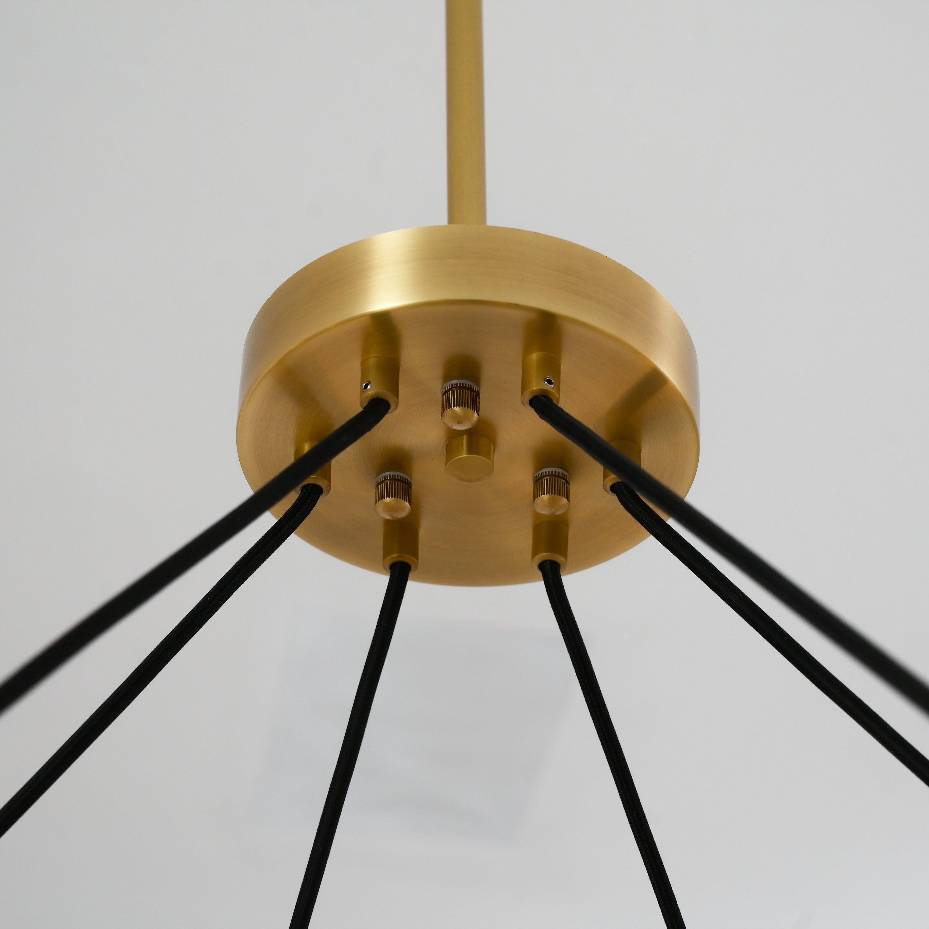 48 Inch Hurricane Candle Ring Chandelier - Pauillac