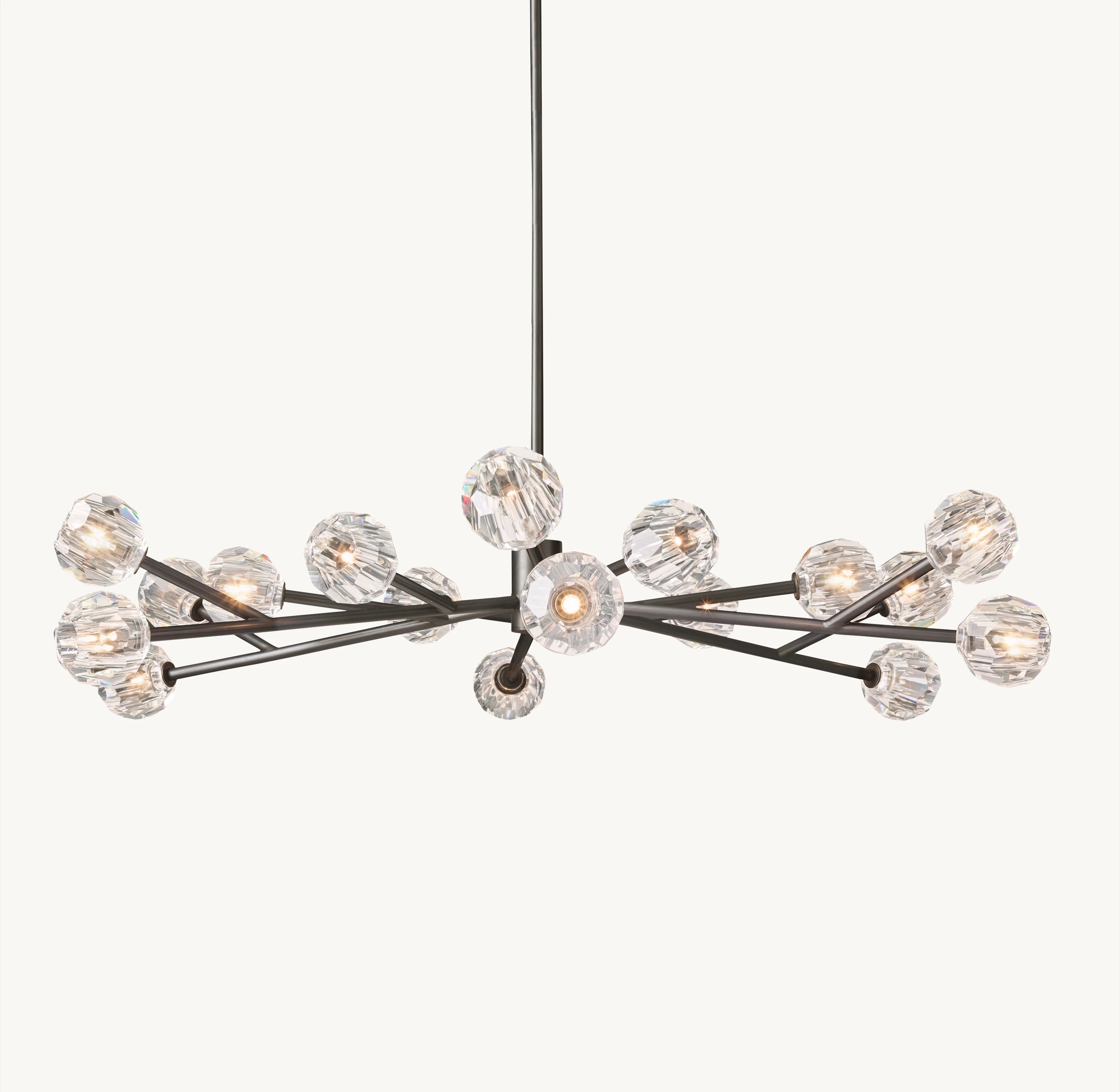 60 Inch Crystal Arm Chandelier – Boule