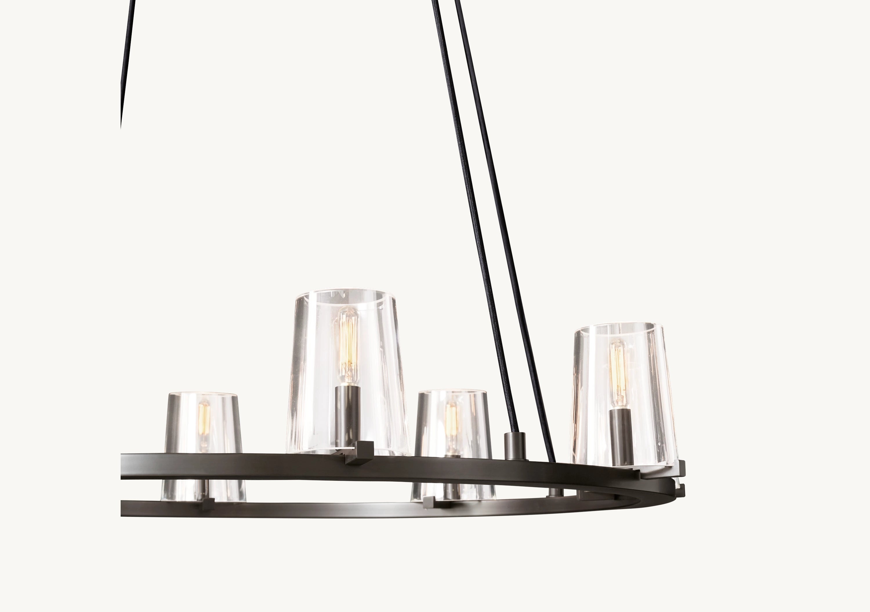 48 Inch Hurricane Candle Ring Chandelier - Pauillac