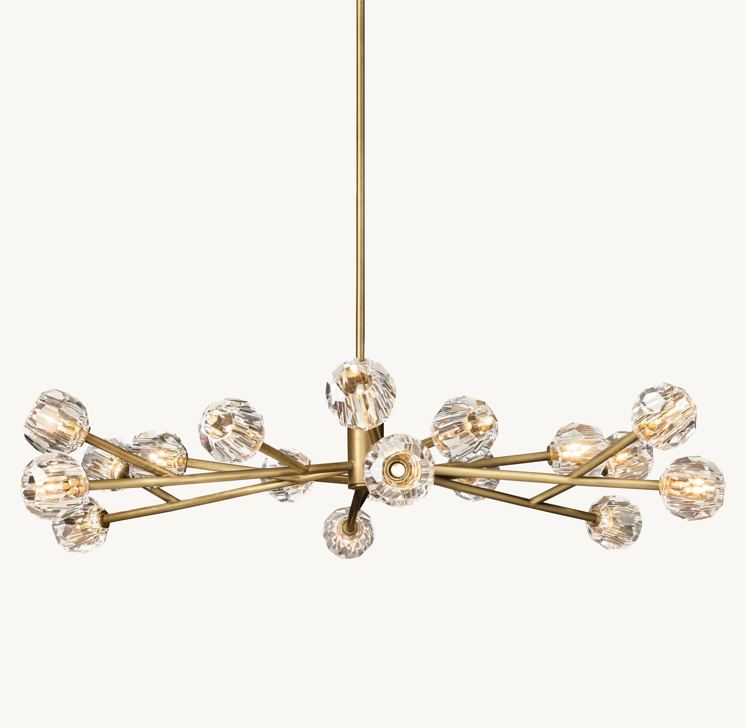 60 Inch Crystal Arm Chandelier – Boule