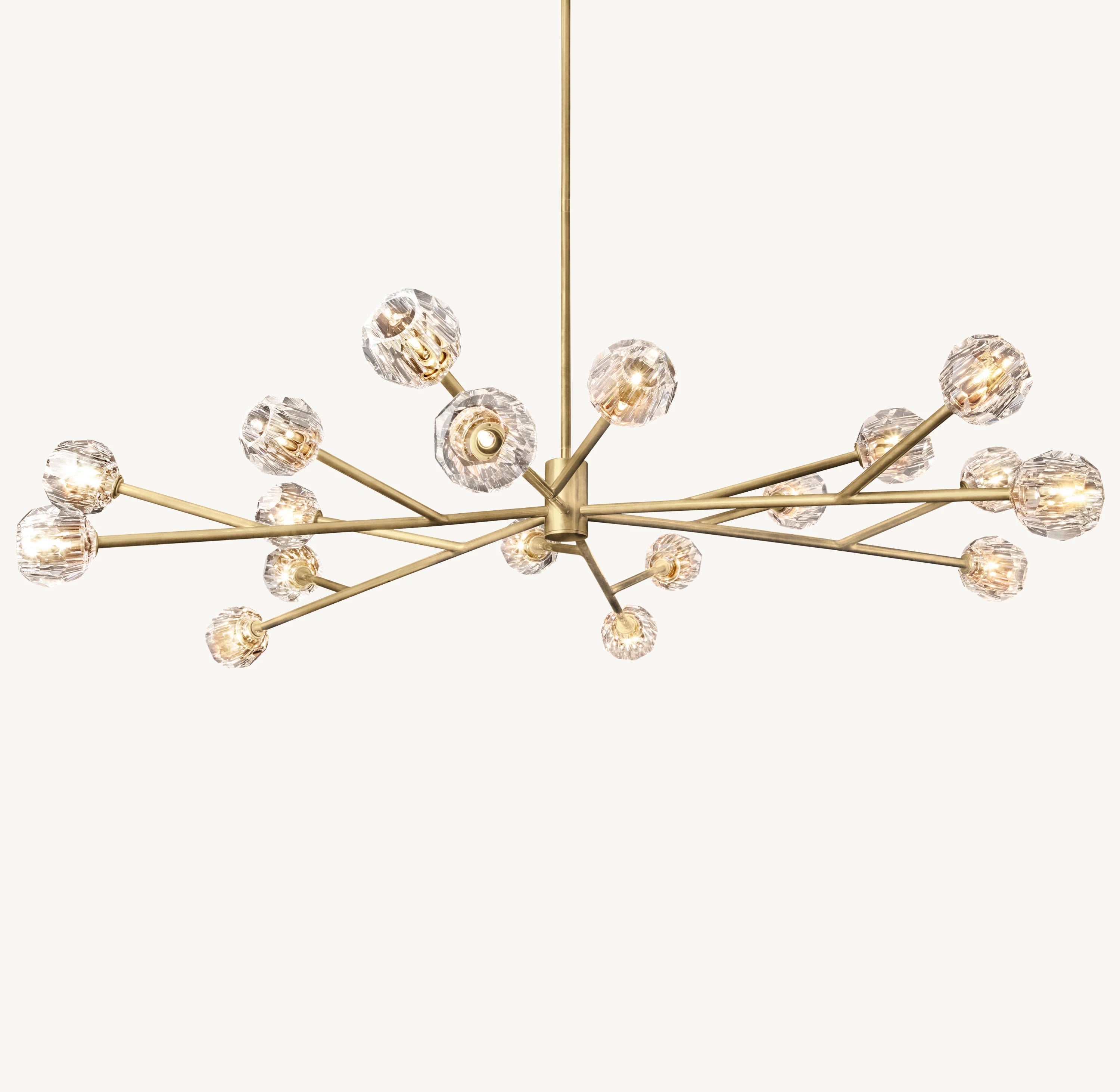 72 Inch Crystal Arm Chandelier – Boule