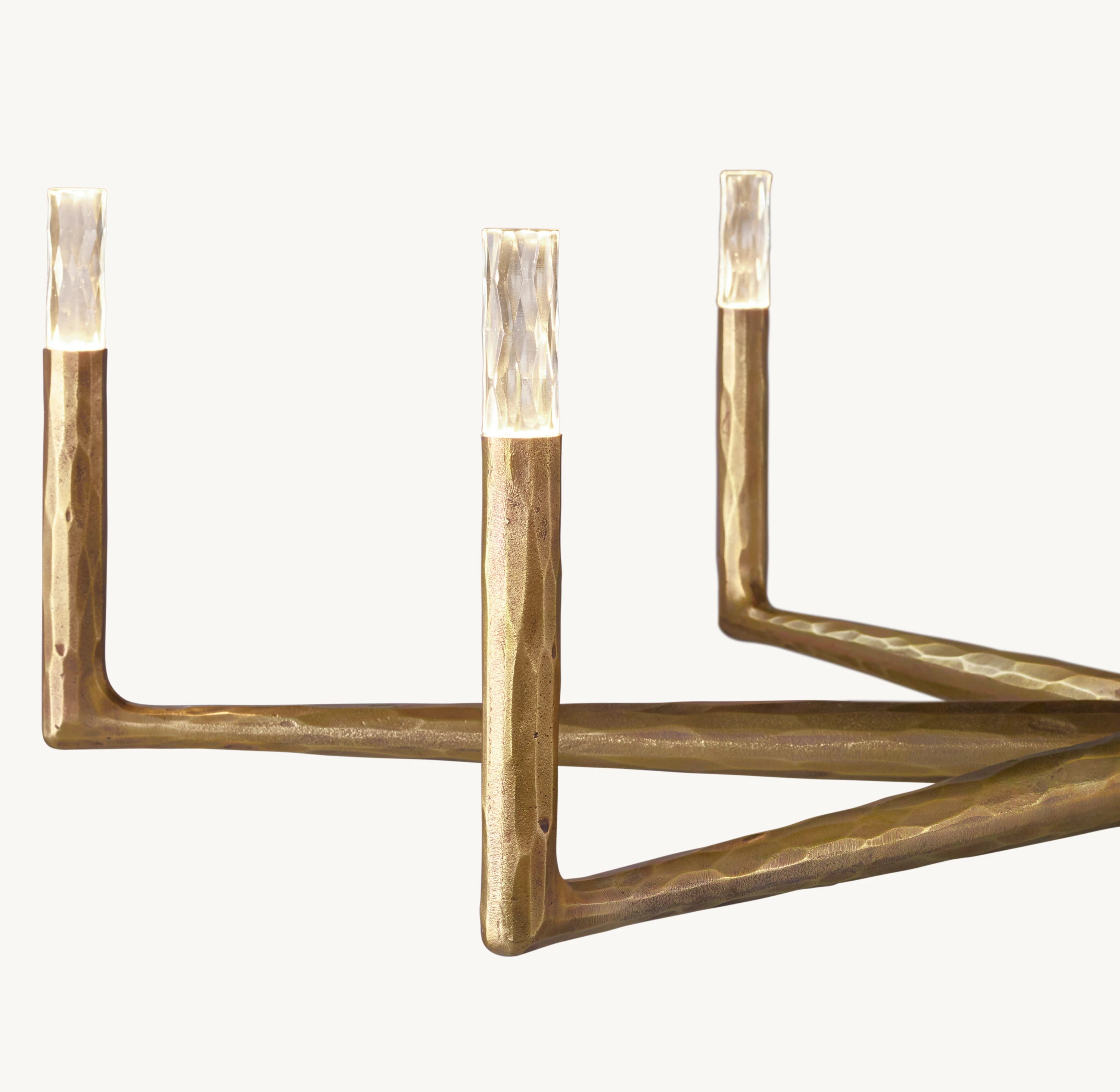 48 Inch Forged Candlestick Chandelier - Thaddeus