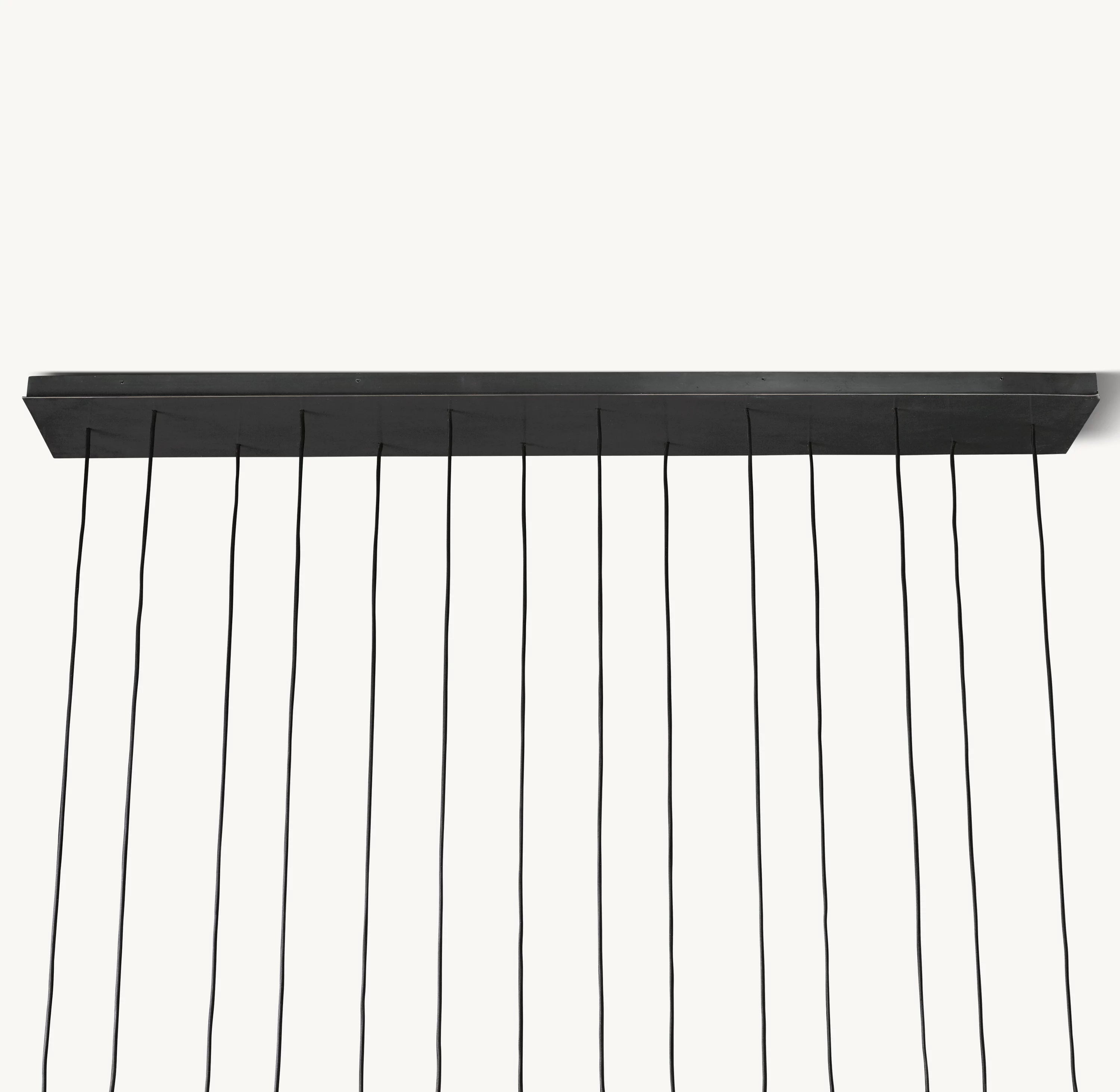 72 Inch Pin Linear Chandelier - Aquitaine