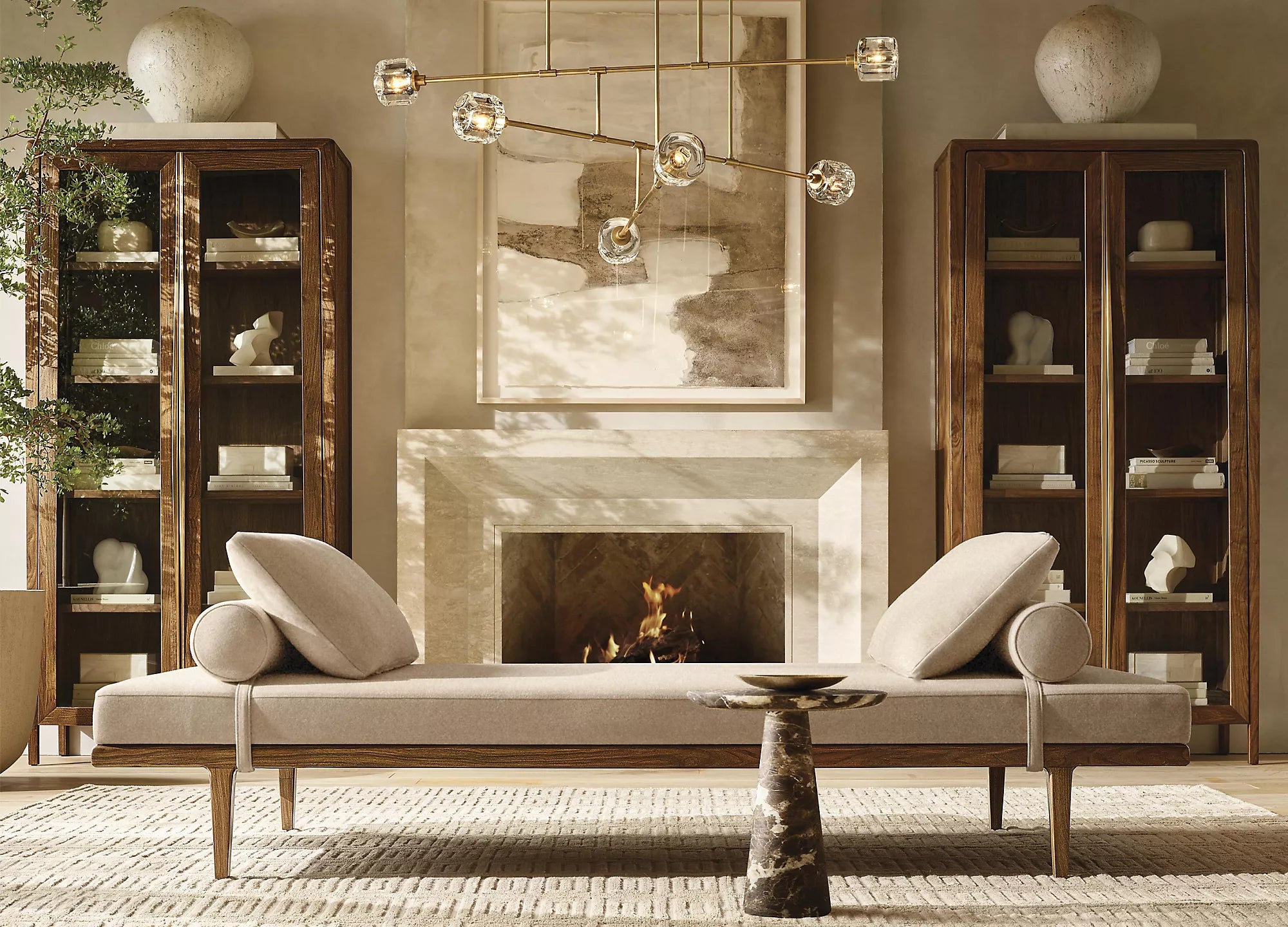 62 Inch Mobile Crystal Chandelier - Demaret