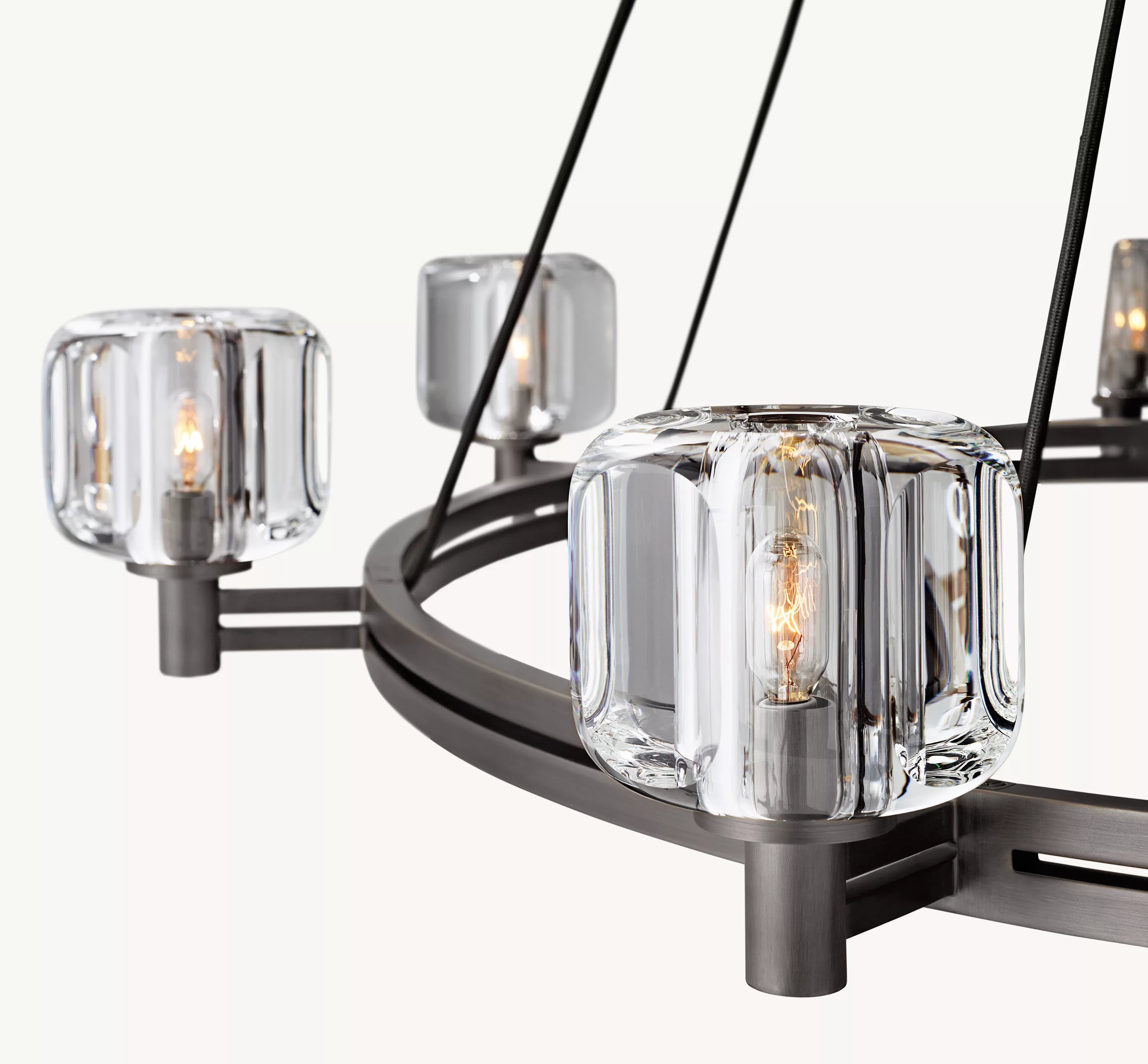 60 Inch Crystal Round Candle Chandelier - Demaret