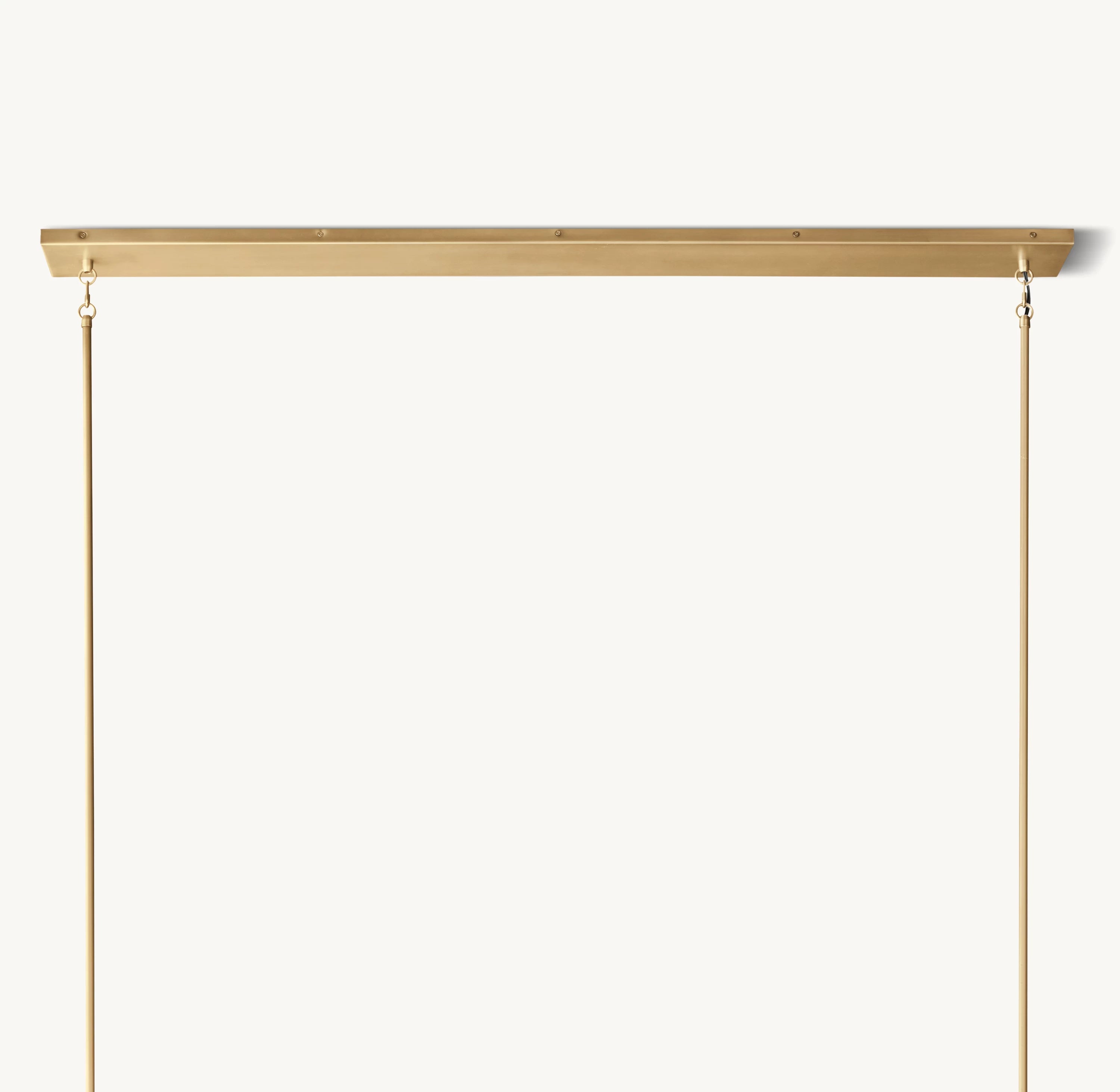 60 Inch Hurricane Candle Linear Chandelier - Pauillac