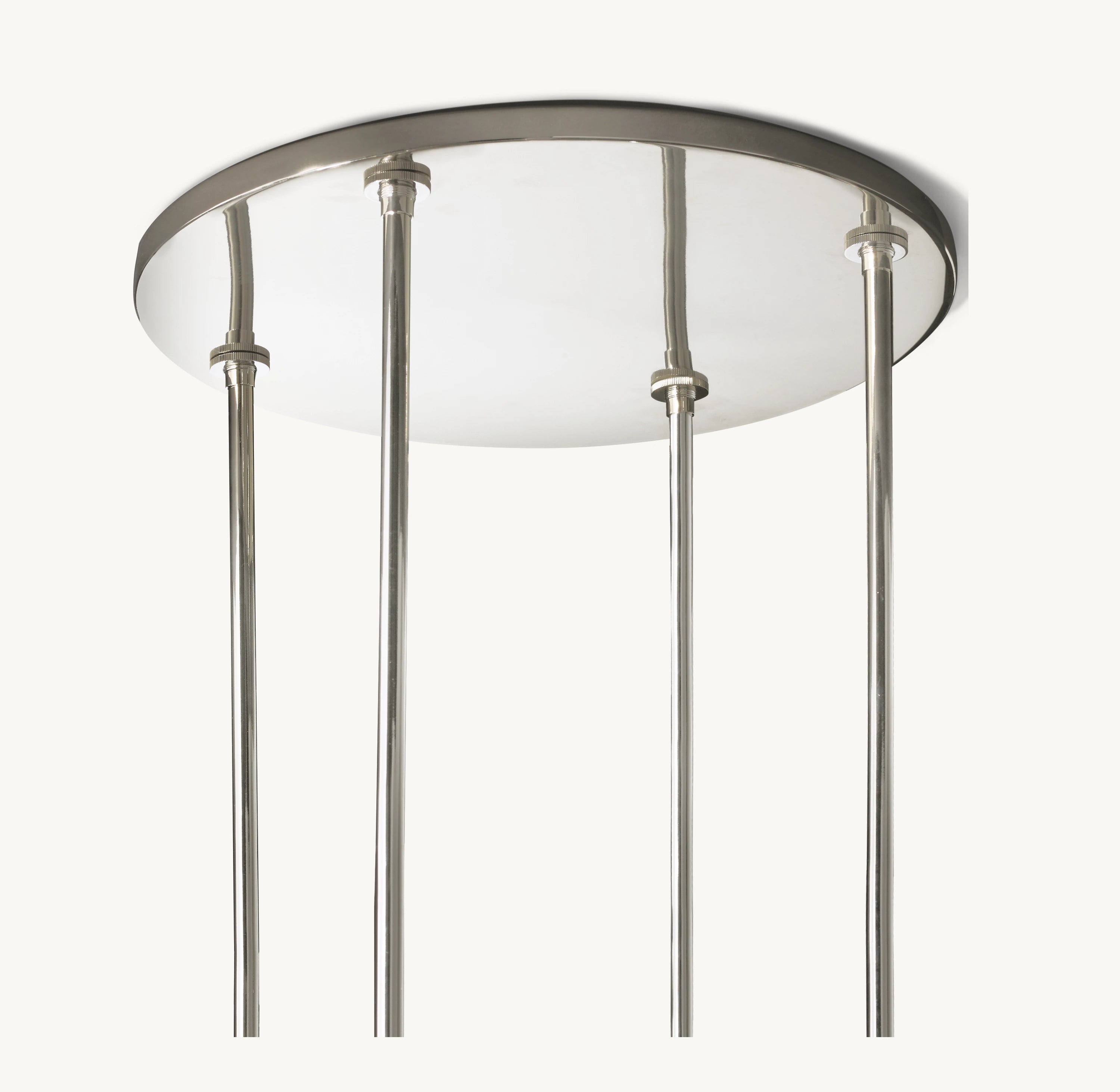 60 Inch Cylindrical Glass Candle Round Chandelier - Ravelle