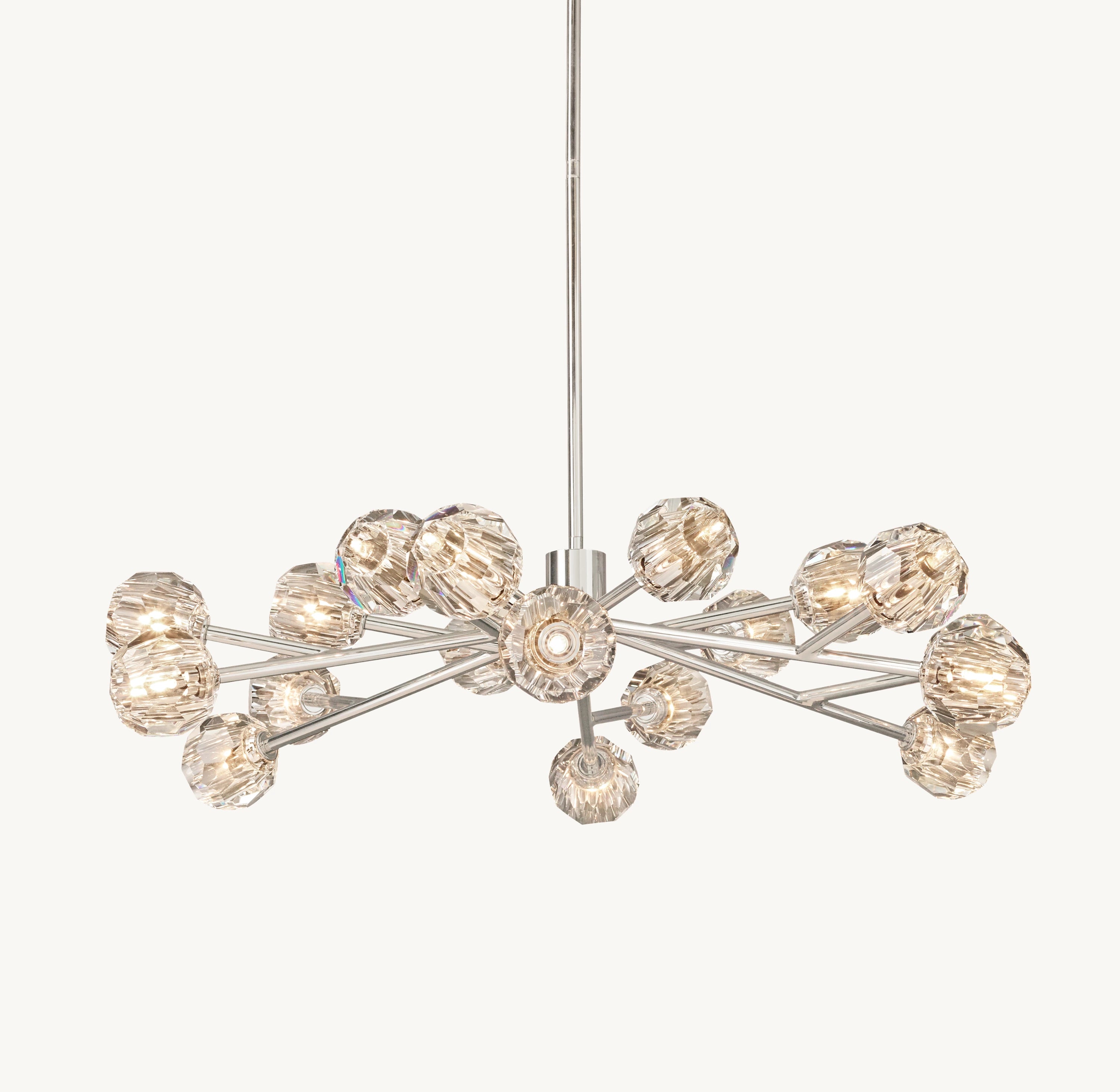 48 Inch Crystal Arm Chandelier – Boule