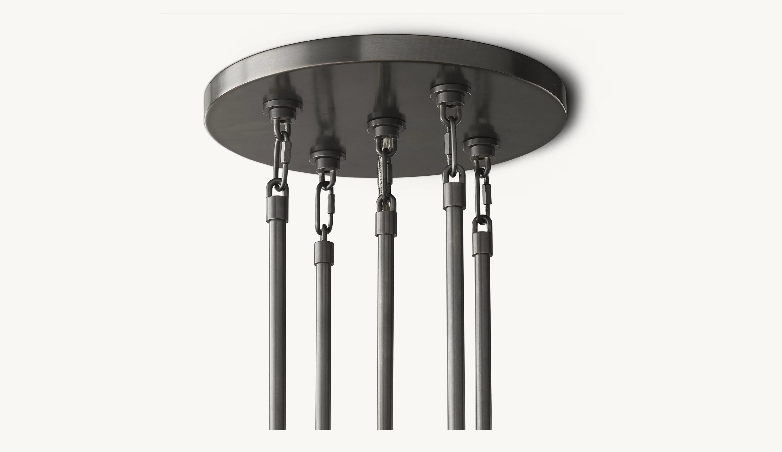60 Inch Chain Crystal Tiered Chandelier - Marignan