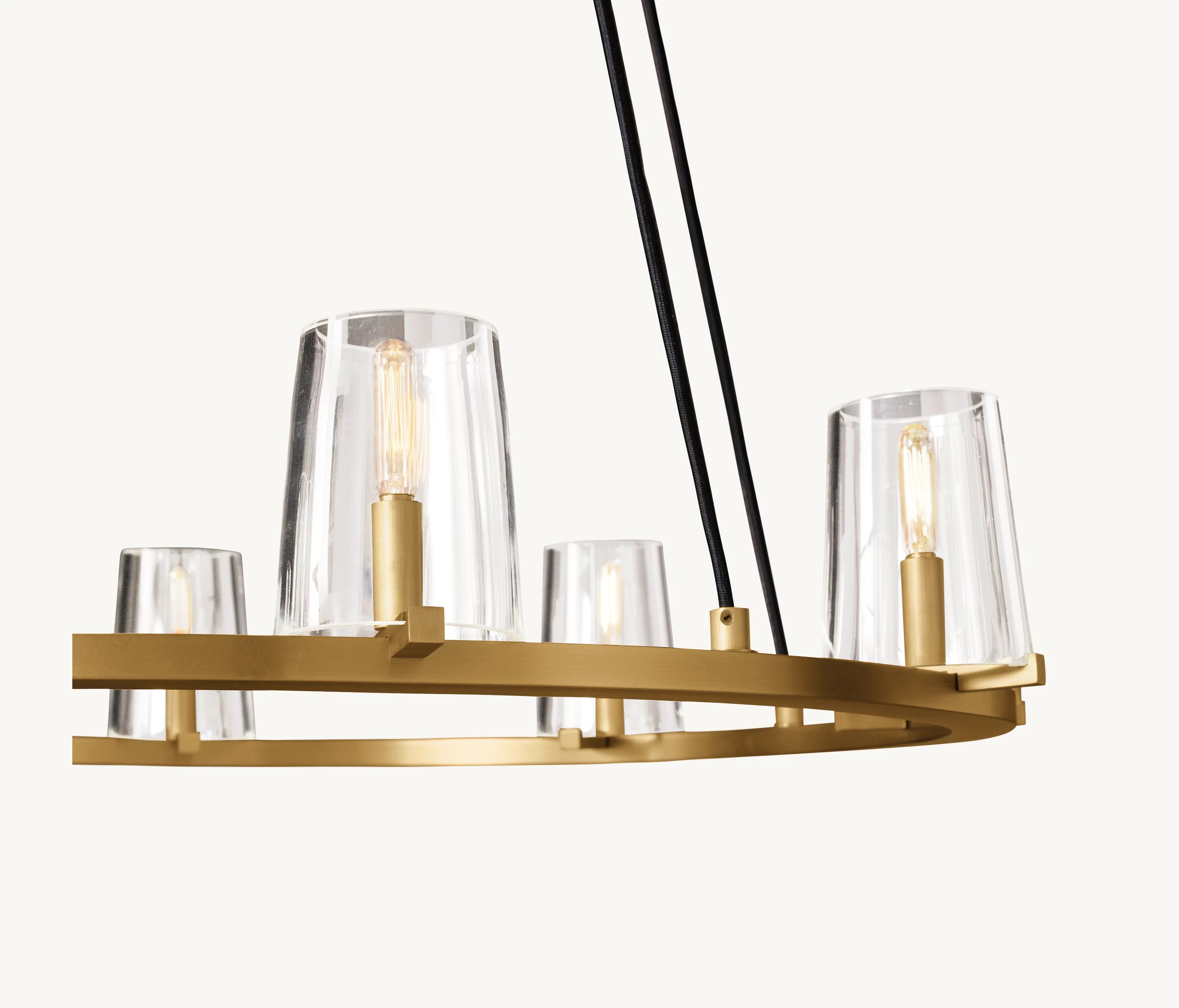 48 Inch Hurricane Candle Ring Chandelier - Pauillac