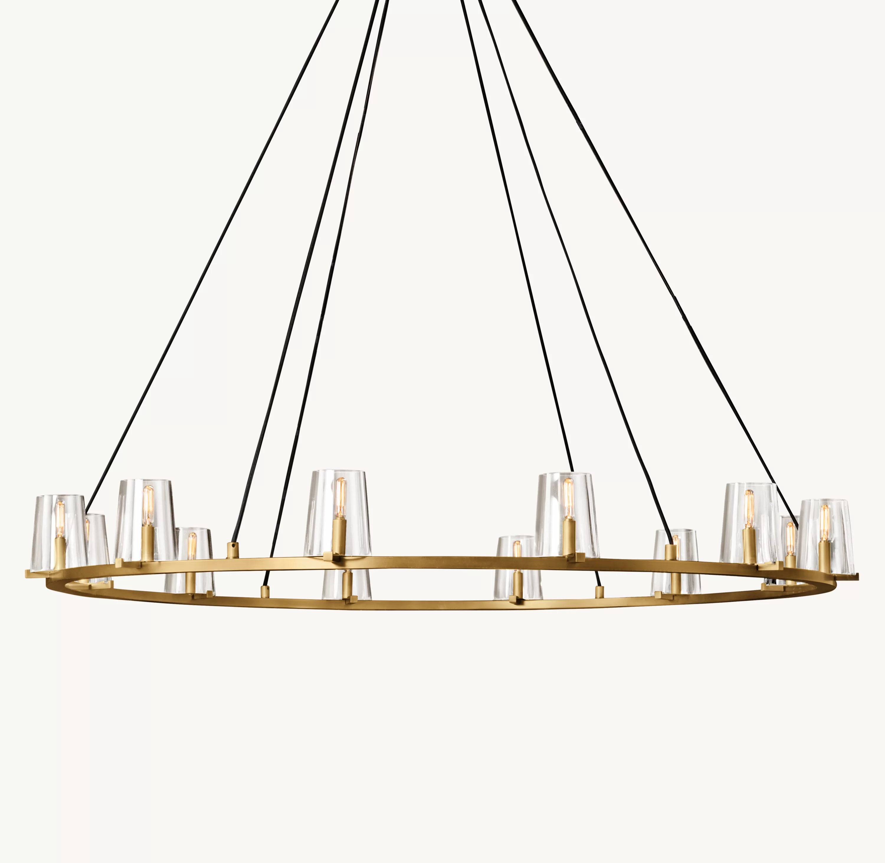 60 Inch Hurricane Candle Ring Chandelier - Pauillac