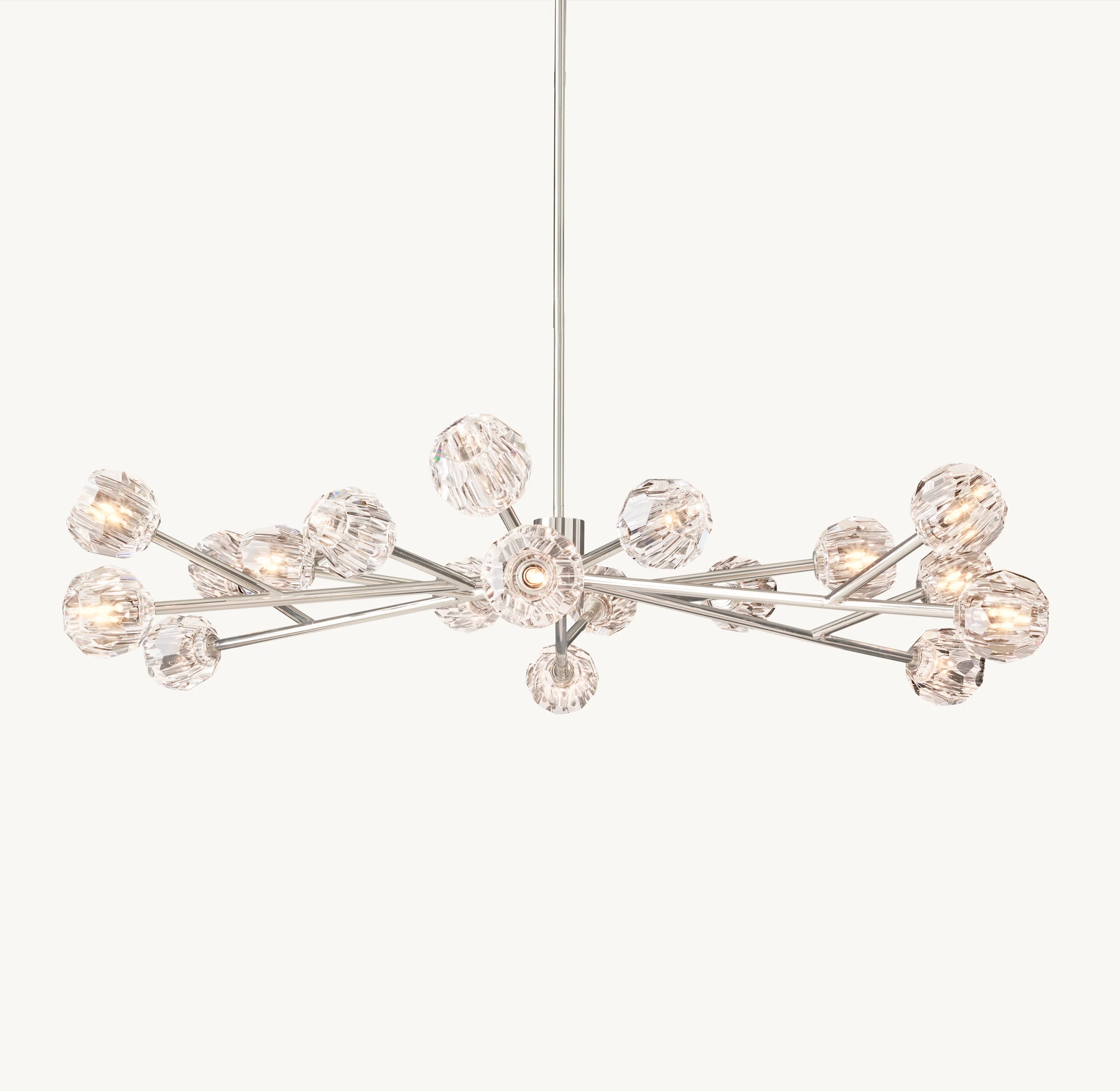 60 Inch Crystal Arm Chandelier – Boule