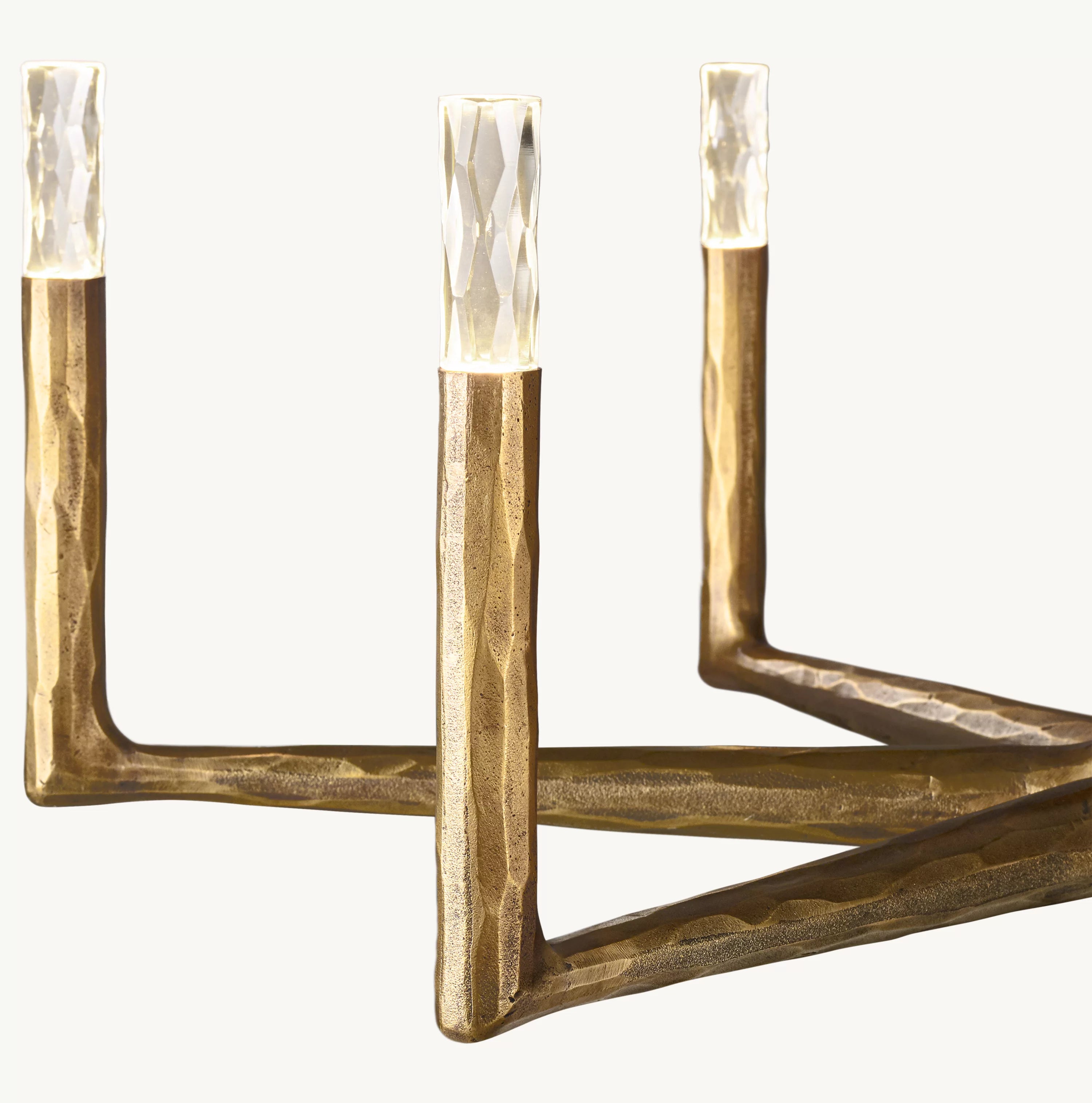 36 Inch Forged Candlestick Chandelier - Thaddeus