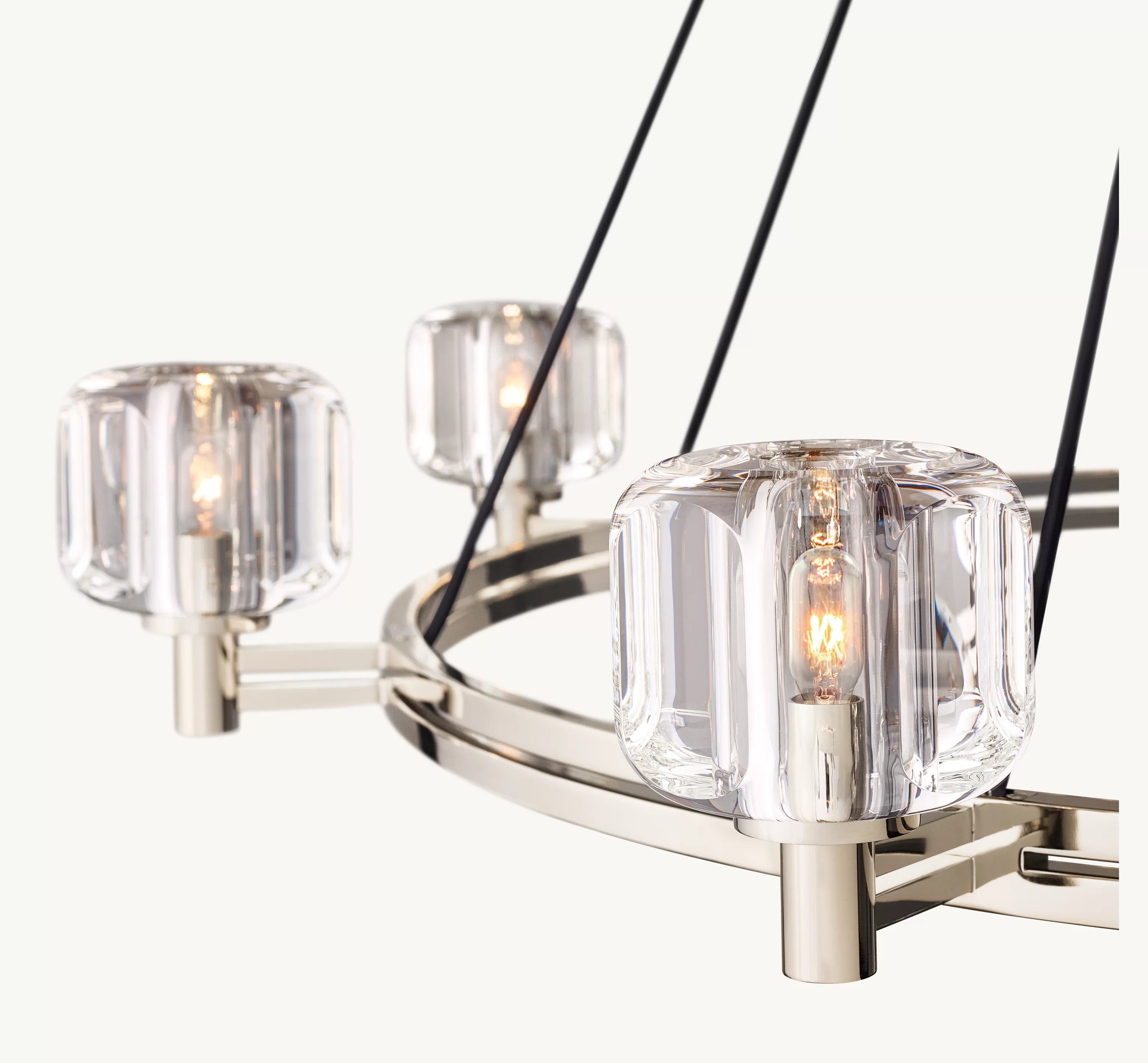 60 Inch Crystal Round Candle Chandelier - Demaret
