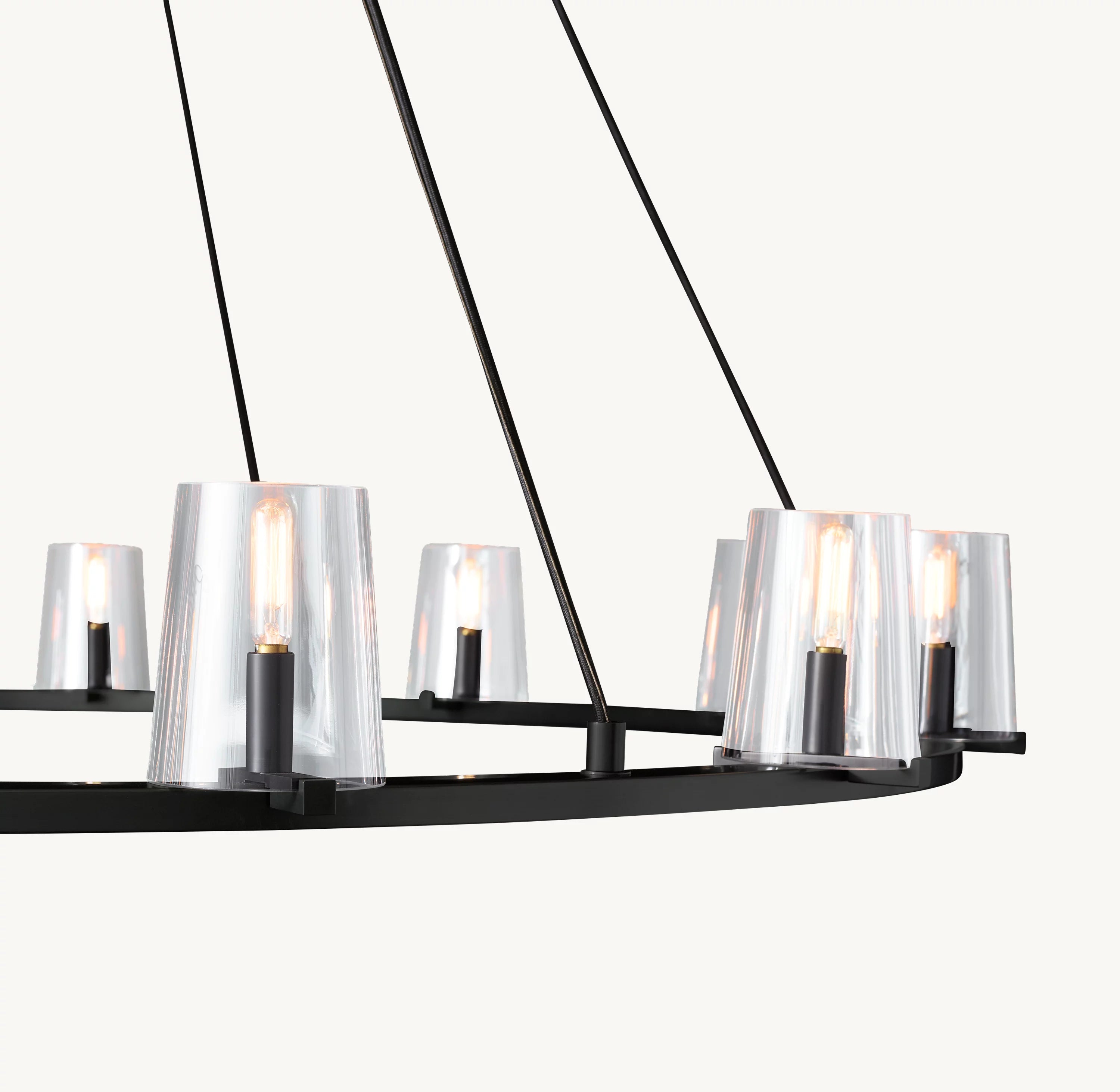 60 Inch Hurricane Candle Ring Chandelier - Pauillac