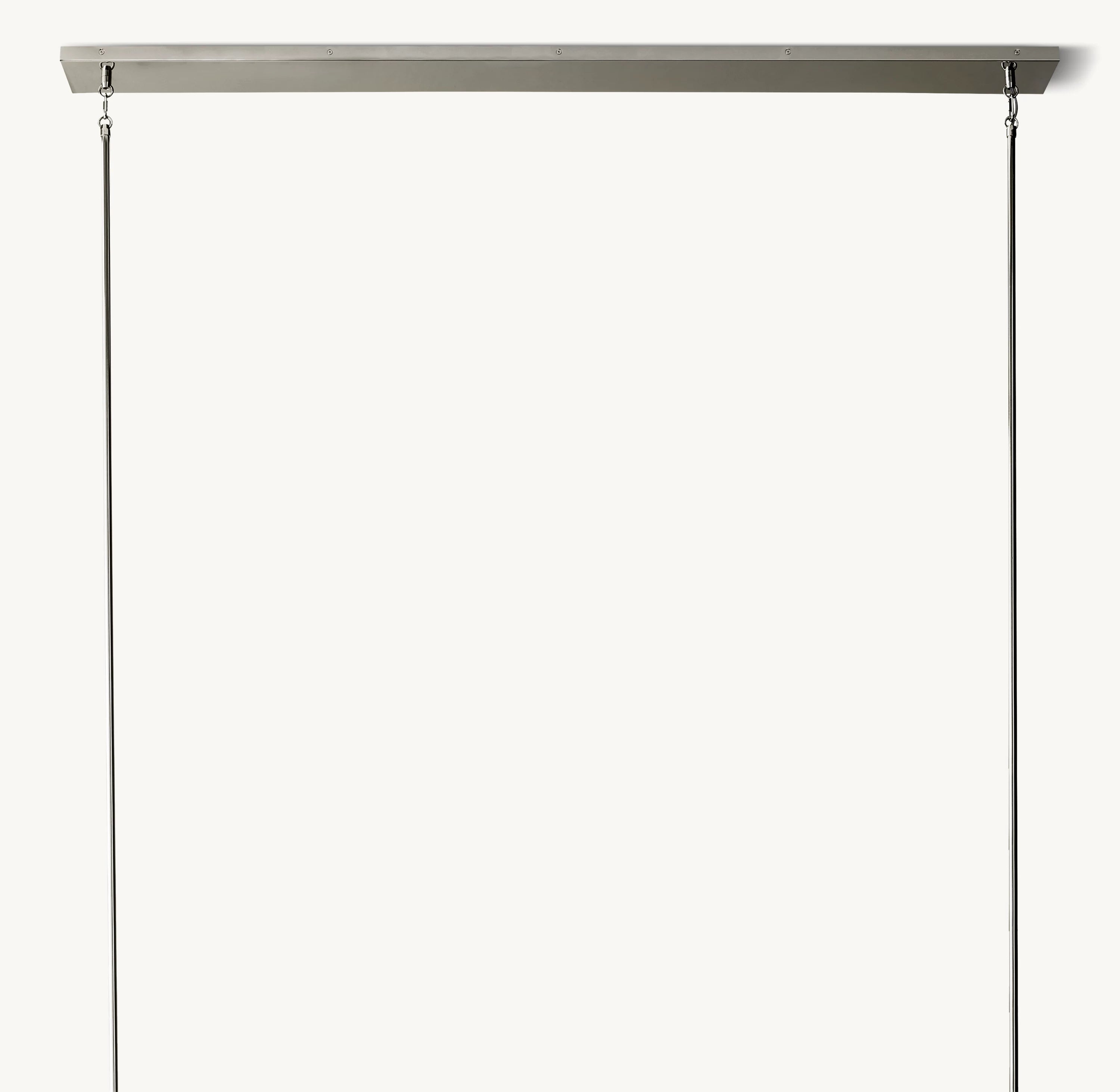 60 Inch Hurricane Candle Linear Chandelier - Pauillac