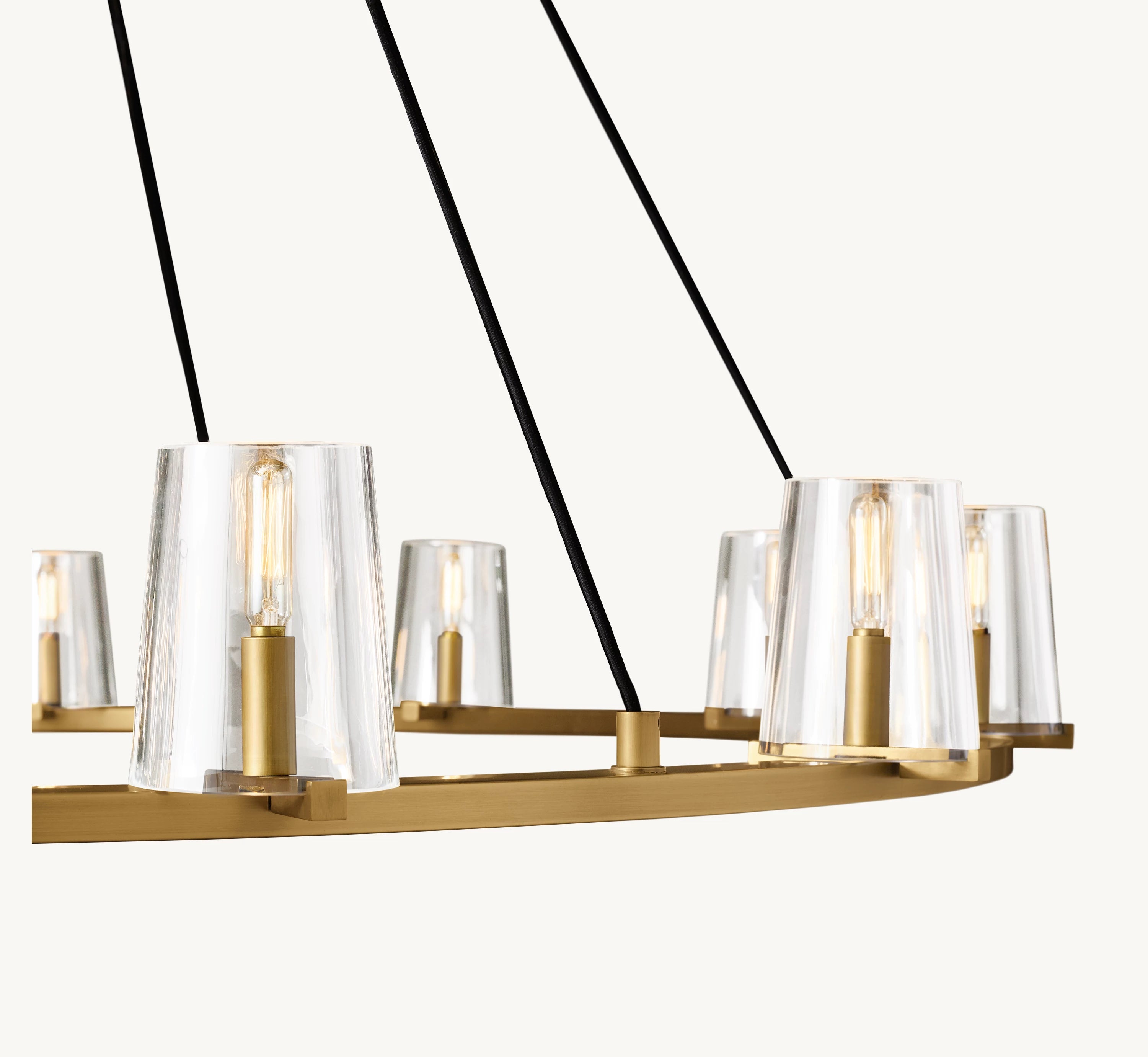 60 Inch Hurricane Candle Ring Chandelier - Pauillac