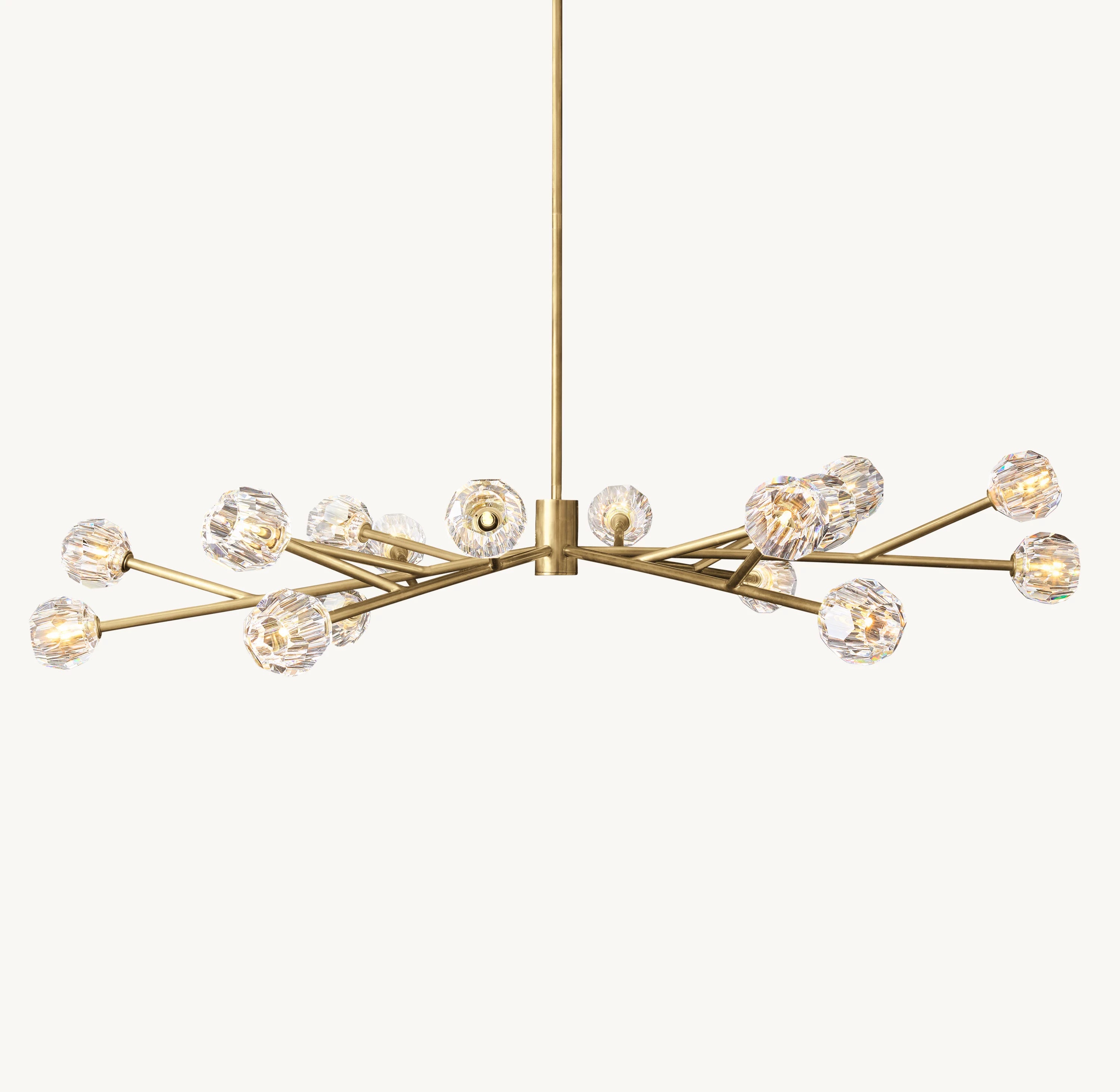 72 Inch Crystal Arm Chandelier – Boule