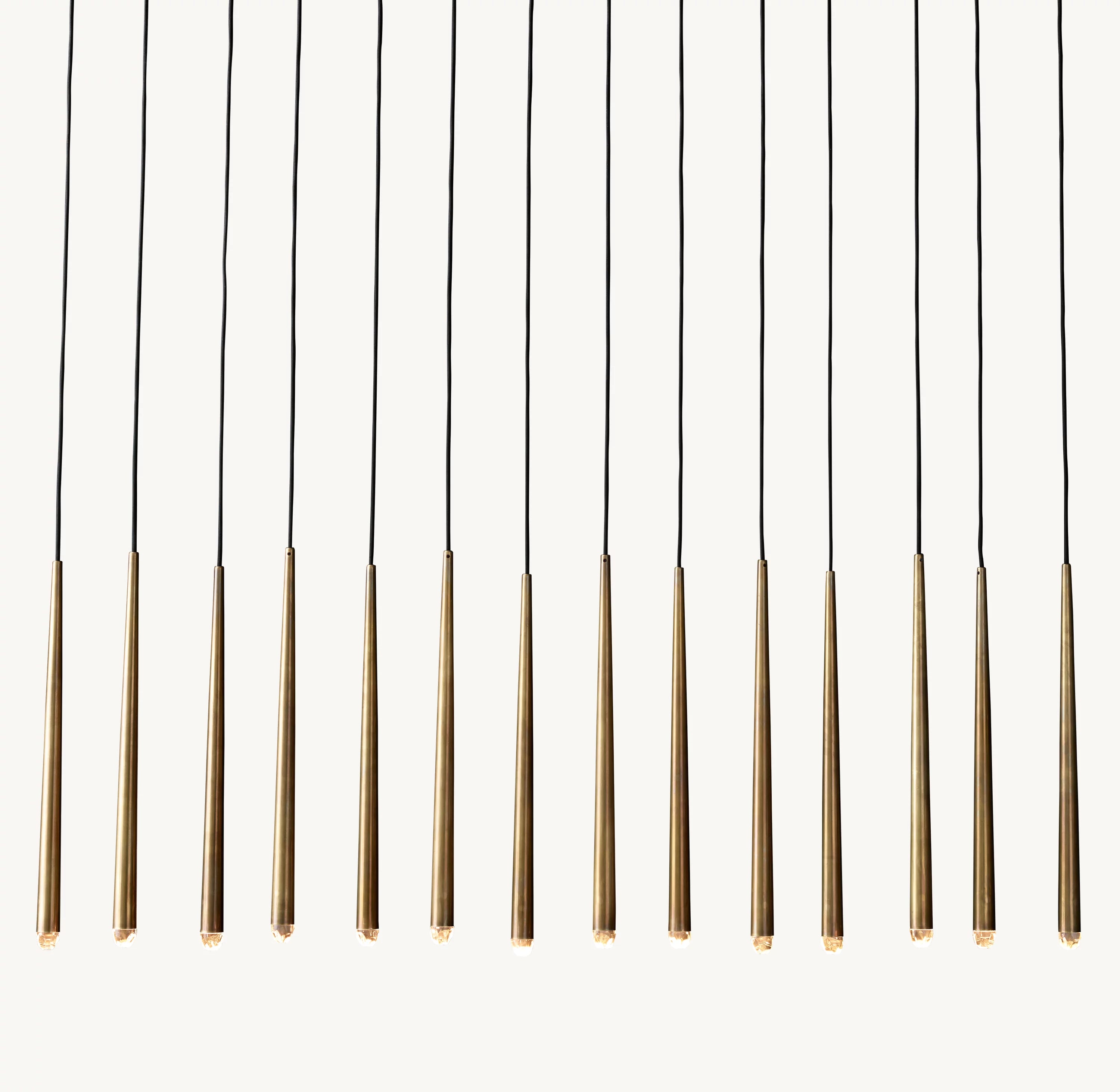 72 Inch Pin Linear Chandelier - Aquitaine