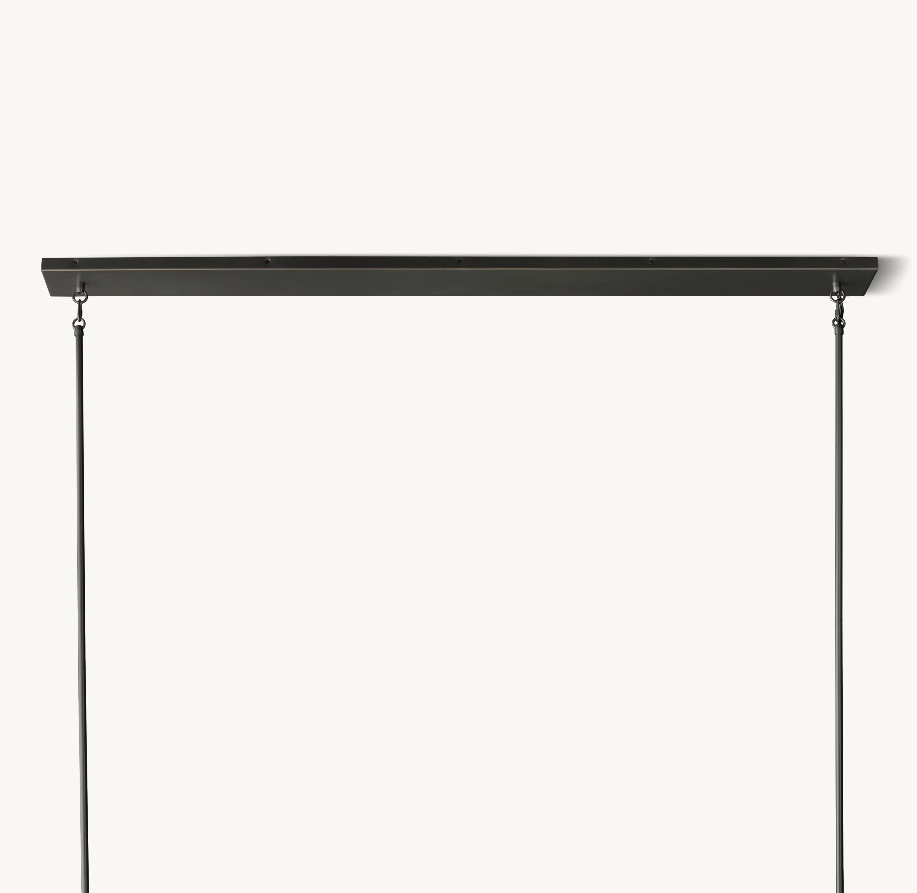 60 Inch Hurricane Candle Linear Chandelier - Pauillac