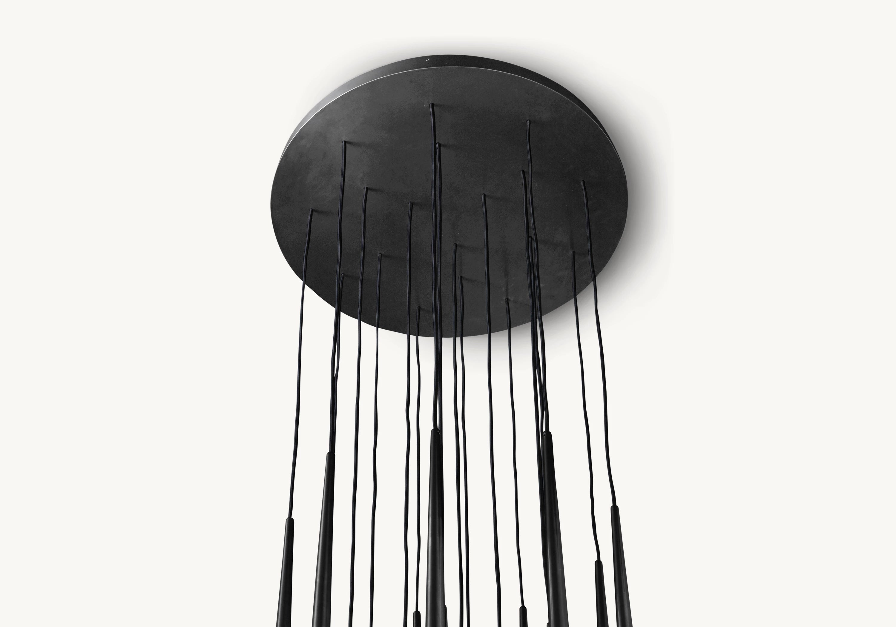 30 Inch Pin Cascading Round Chandelier - Aquitaine