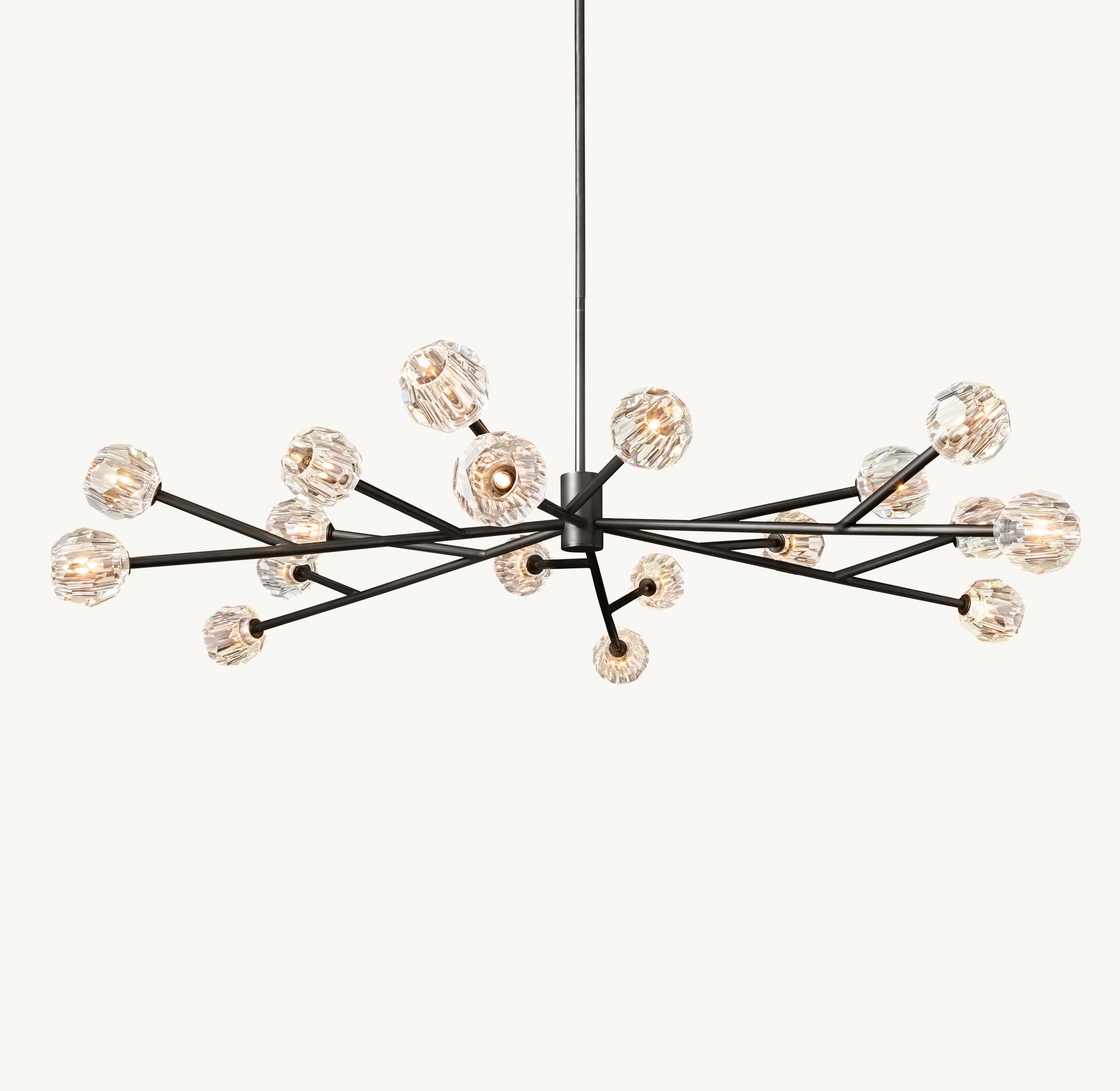 72 Inch Crystal Arm Chandelier – Boule