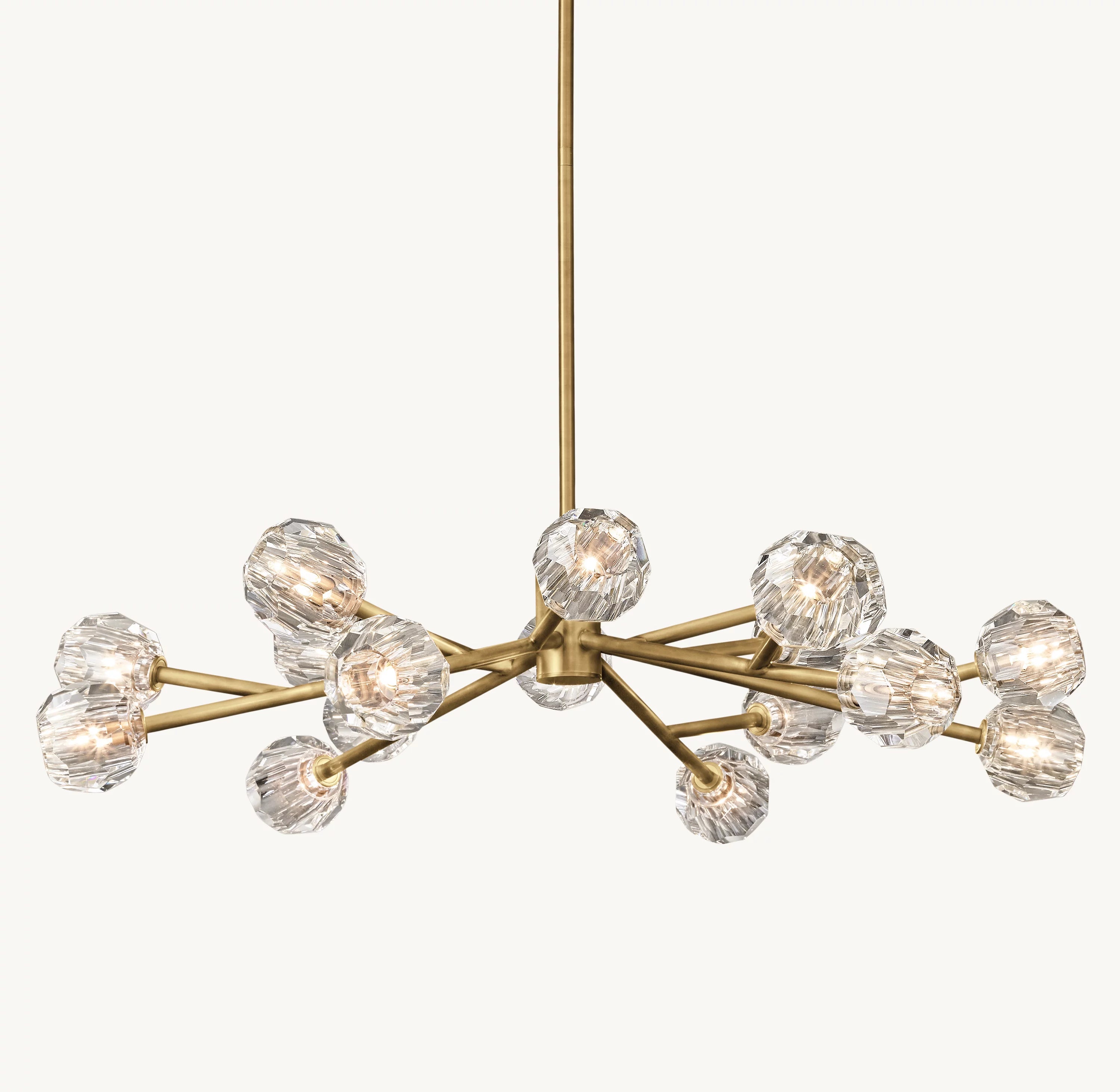 48 Inch Crystal Arm Chandelier – Boule