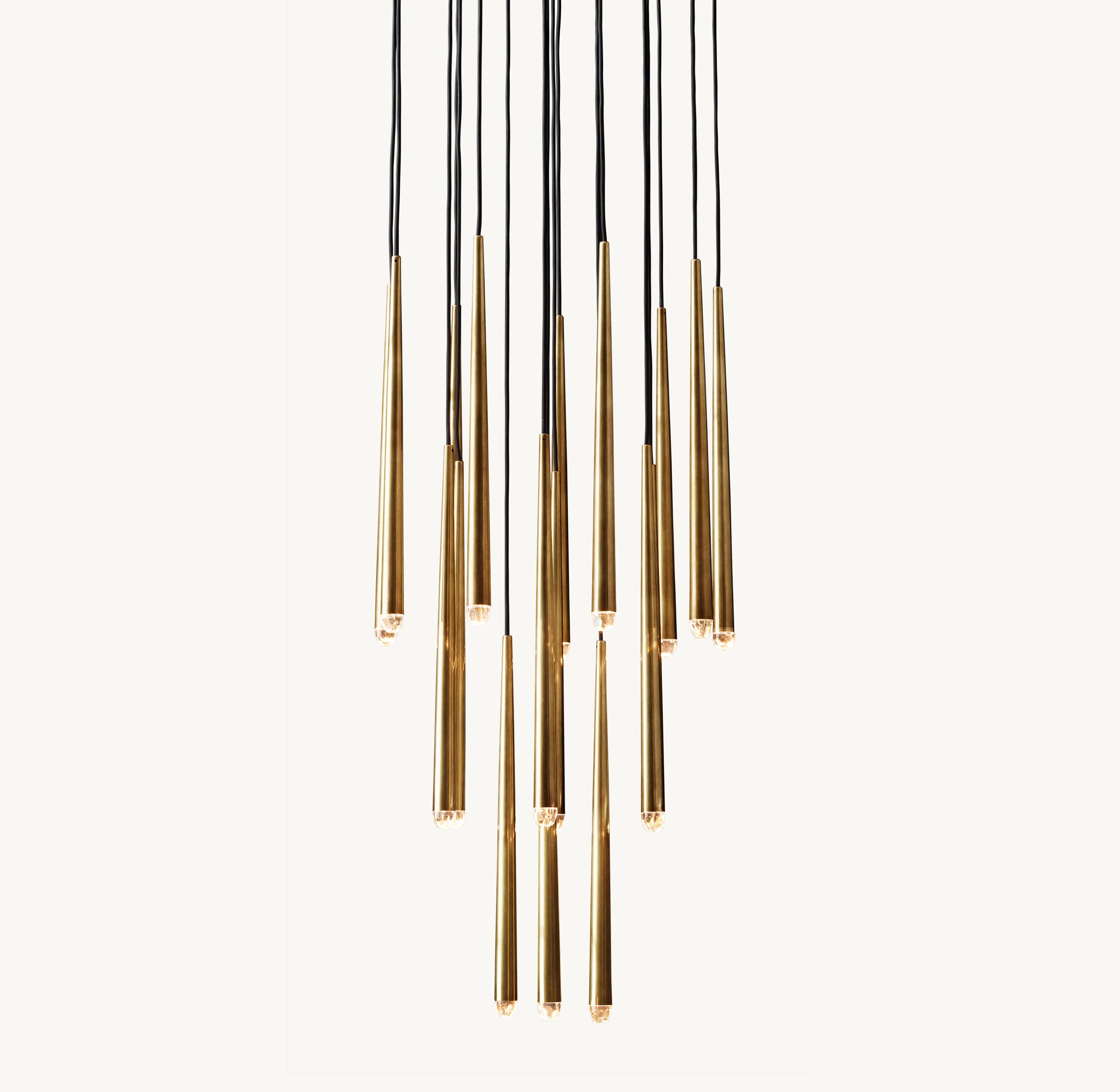 30 Inch Pin Cascading Round Chandelier - Aquitaine