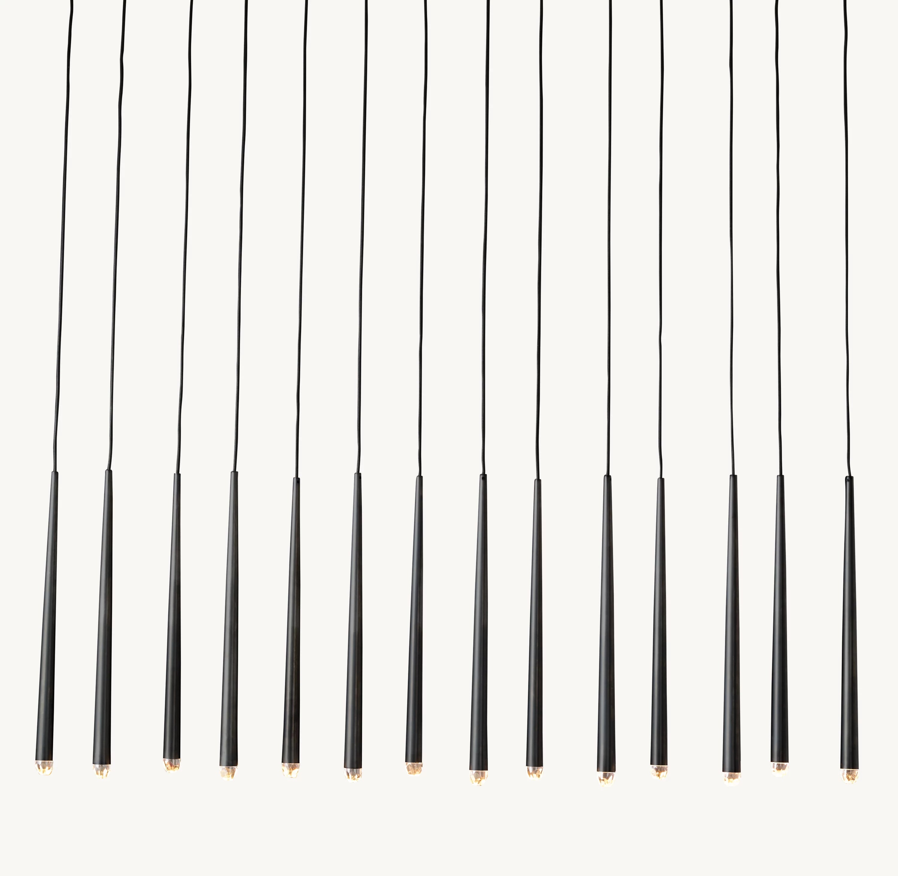 72 Inch Pin Linear Chandelier - Aquitaine