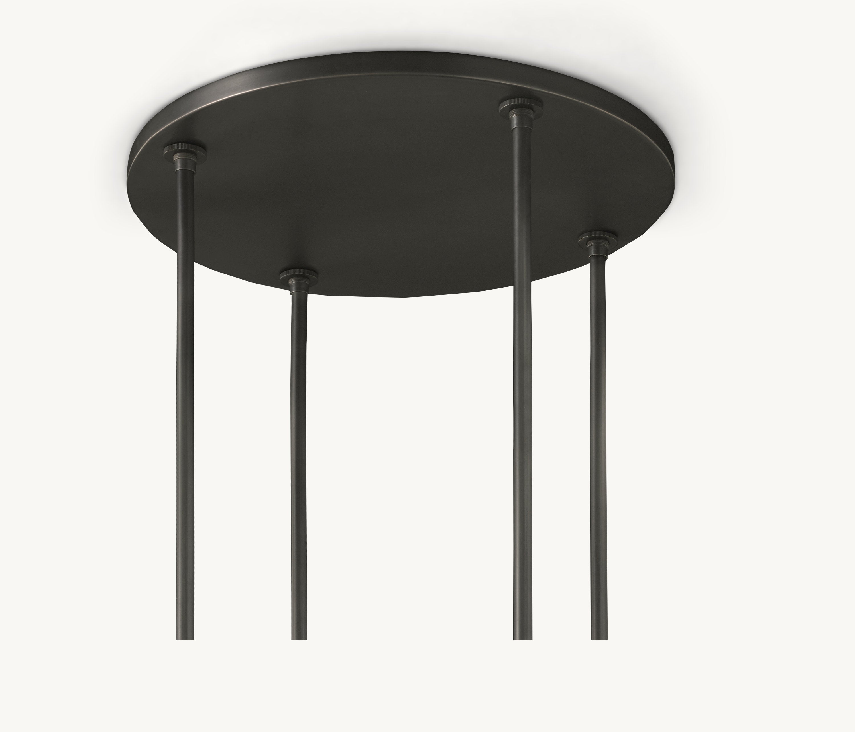 60 Inch Cylindrical Glass Candle Round Chandelier - Ravelle