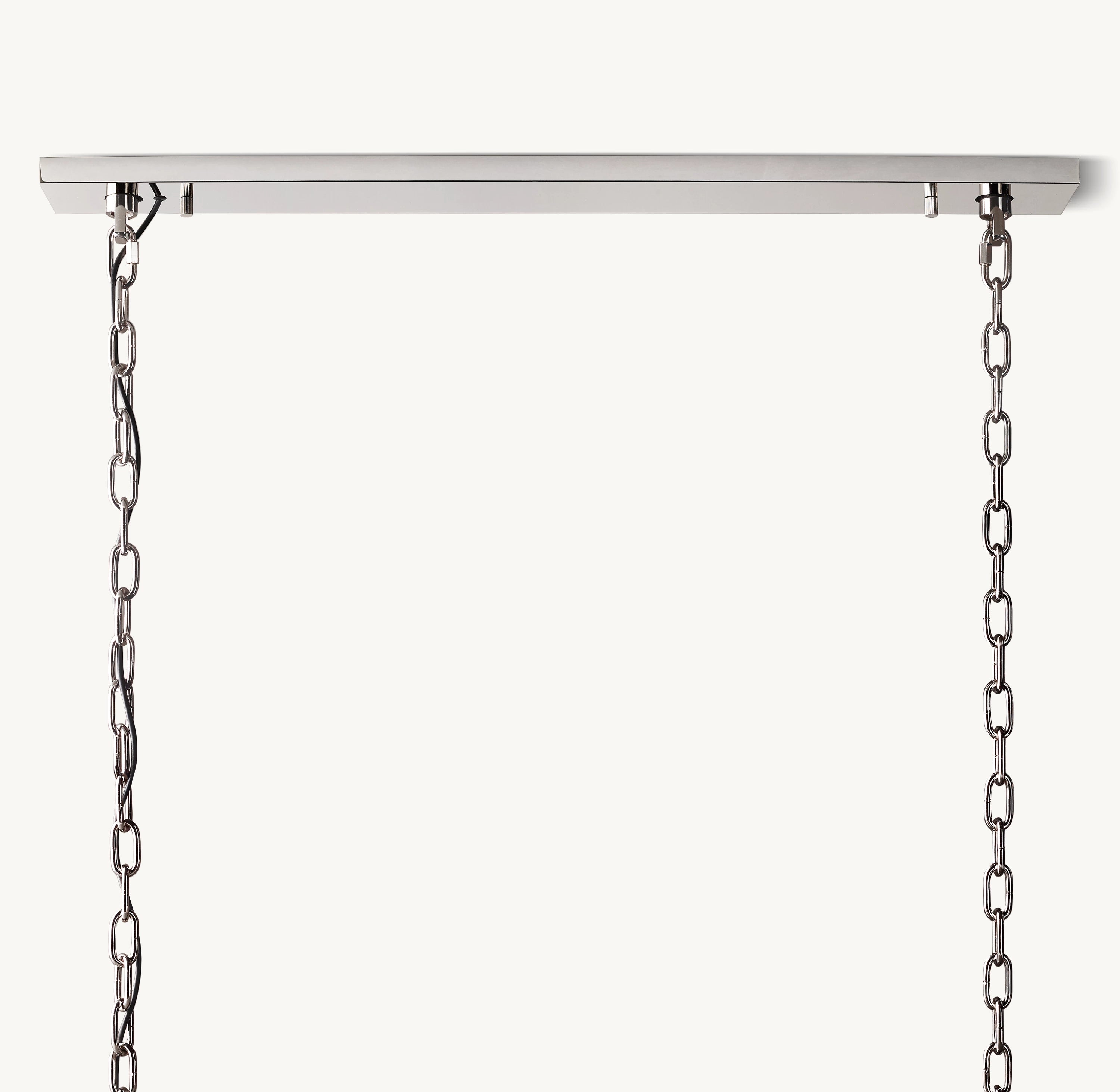 74 Inch Alabaster Rectangular Chandelier – Harlow