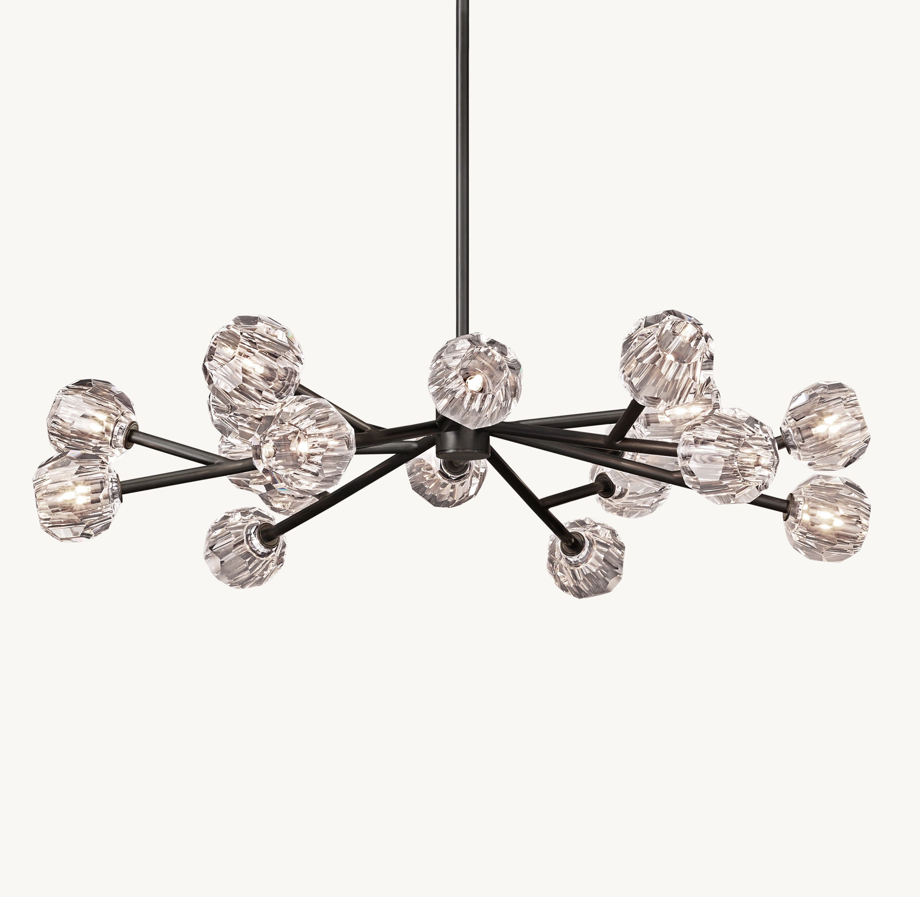 48 Inch Crystal Arm Chandelier – Boule