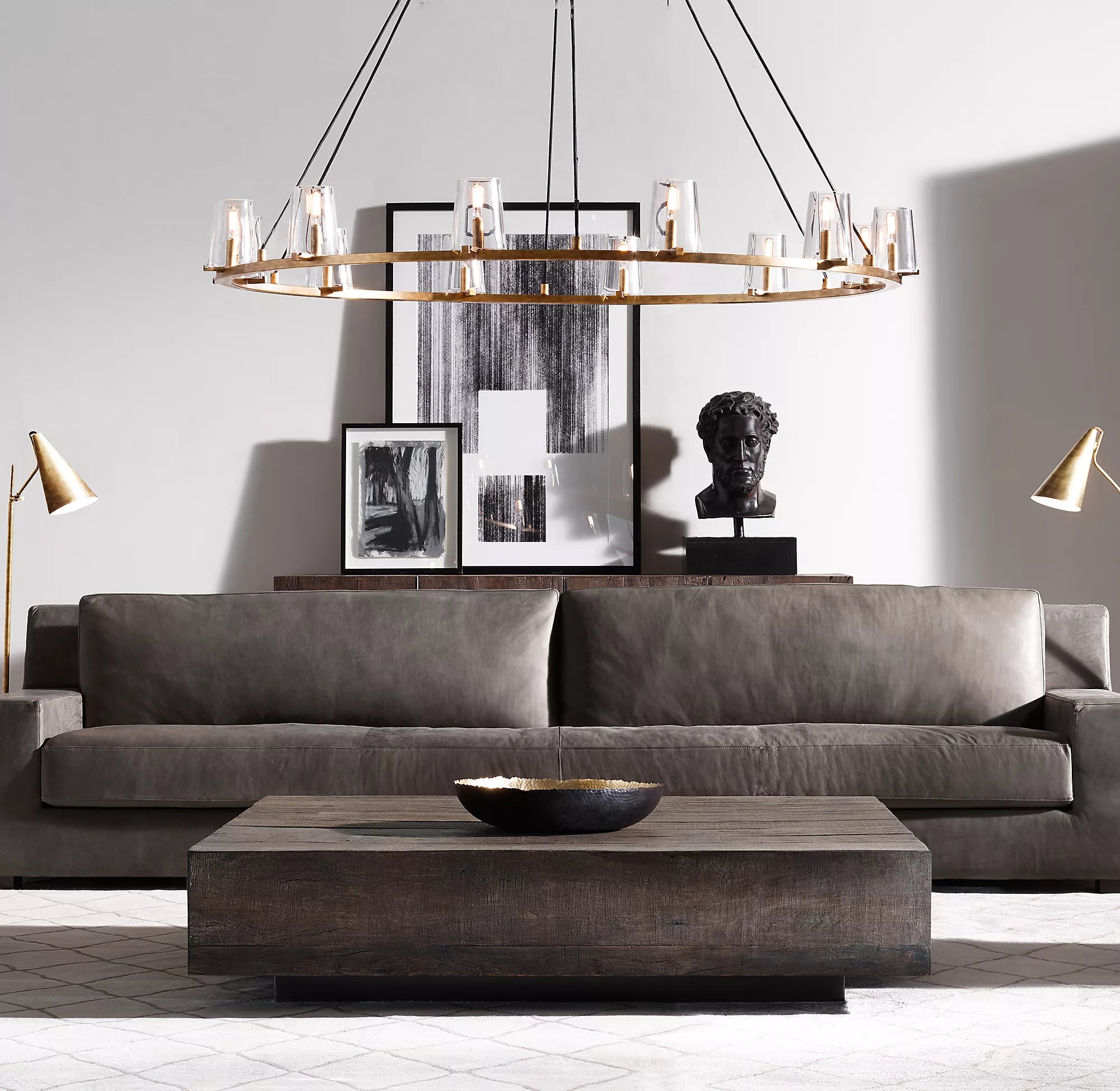 60 Inch Hurricane Candle Ring Chandelier - Pauillac