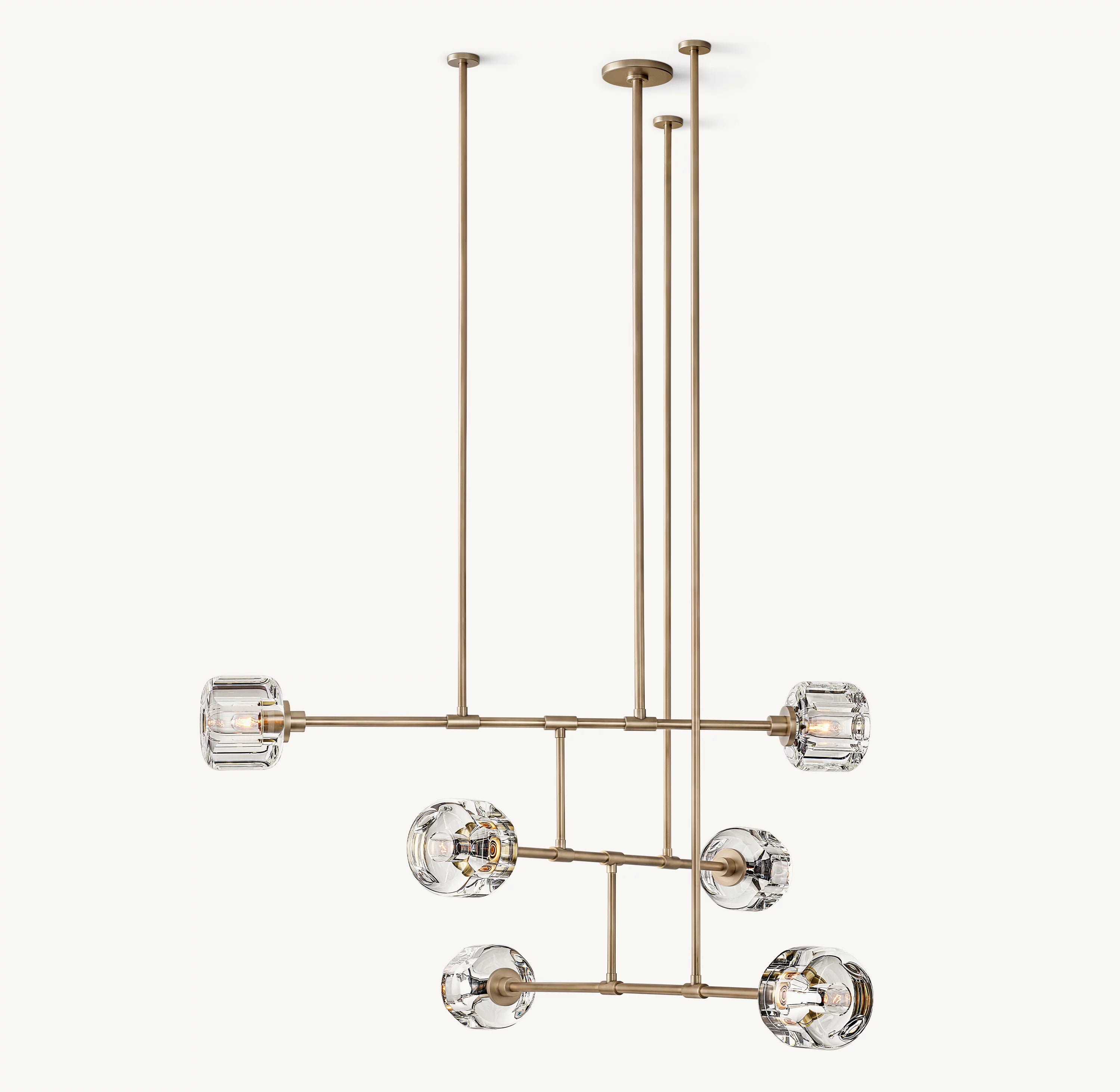 48 Inch Mobile Crystal Chandelier - Demaret