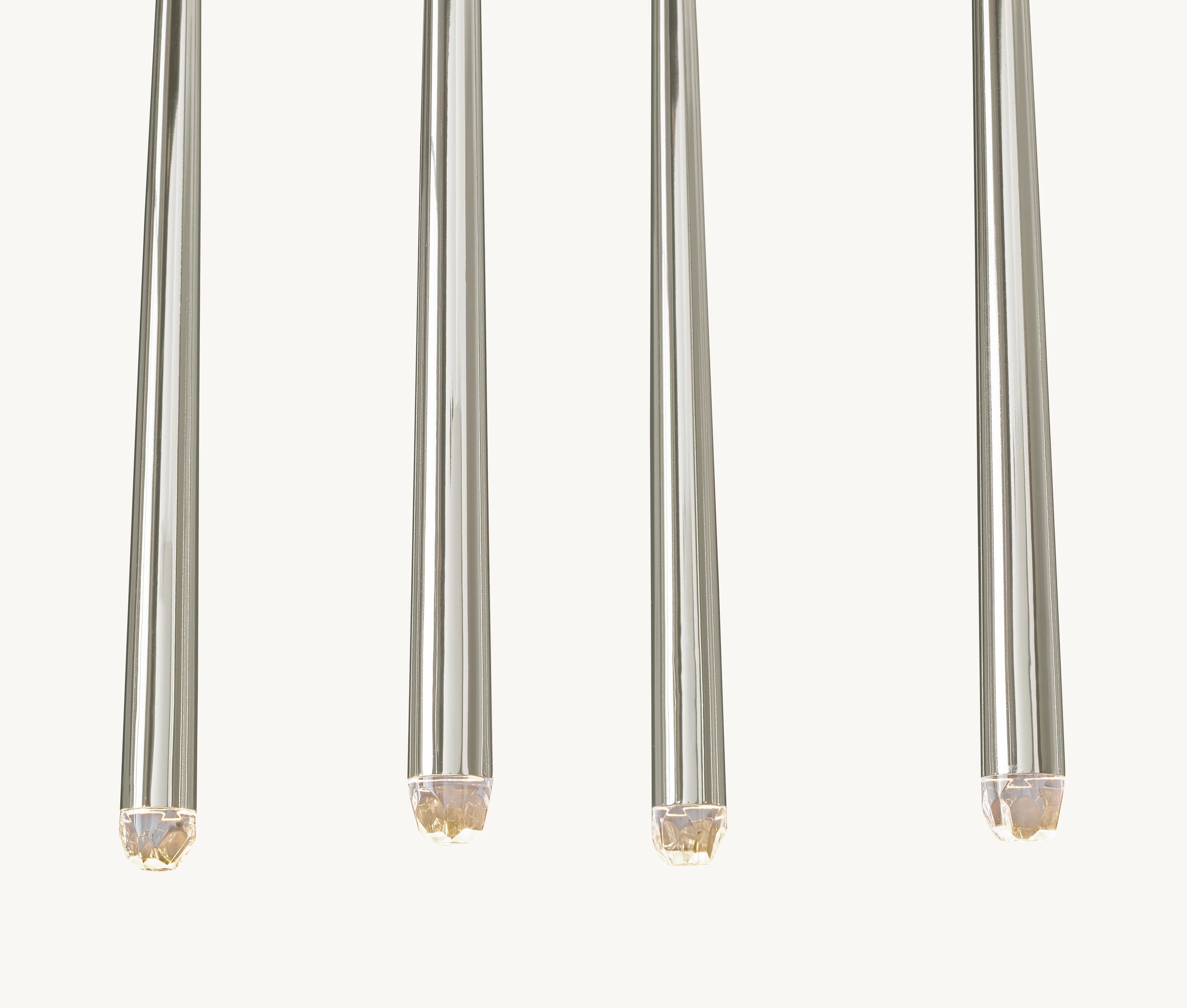 72 Inch Pin Linear Chandelier - Aquitaine