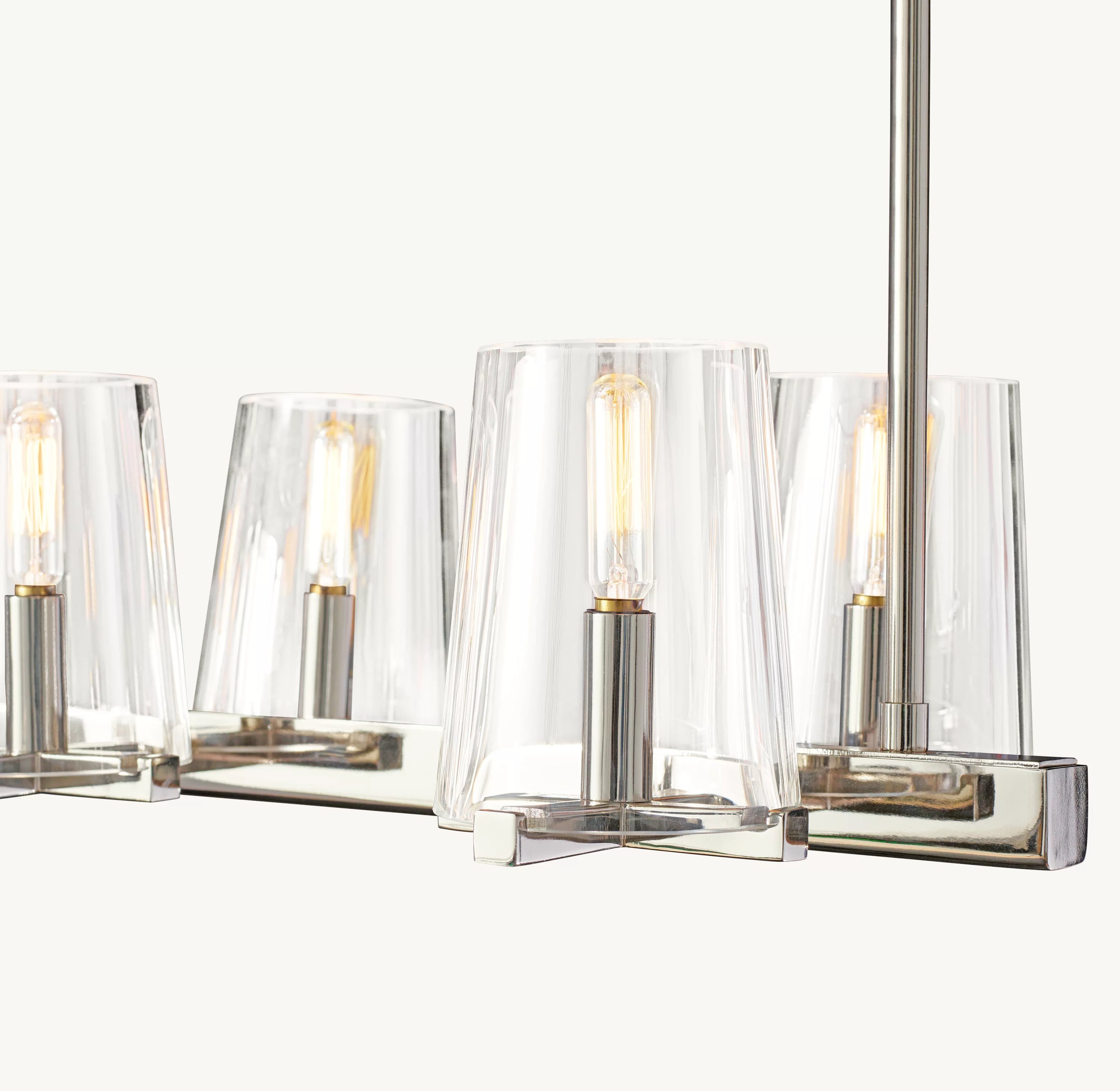 49 Inch Hurricane Candle Linear Chandelier - Pauillac
