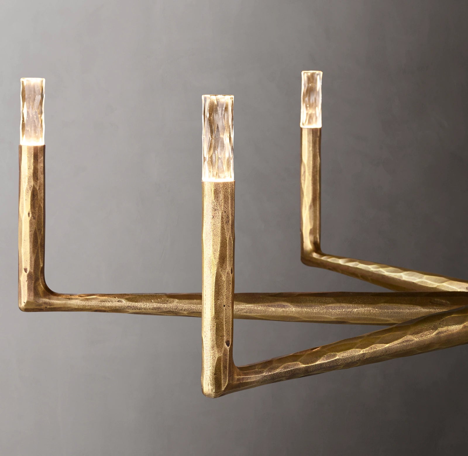 72 Inch Forged Candlestick Chandelier - Thaddeus
