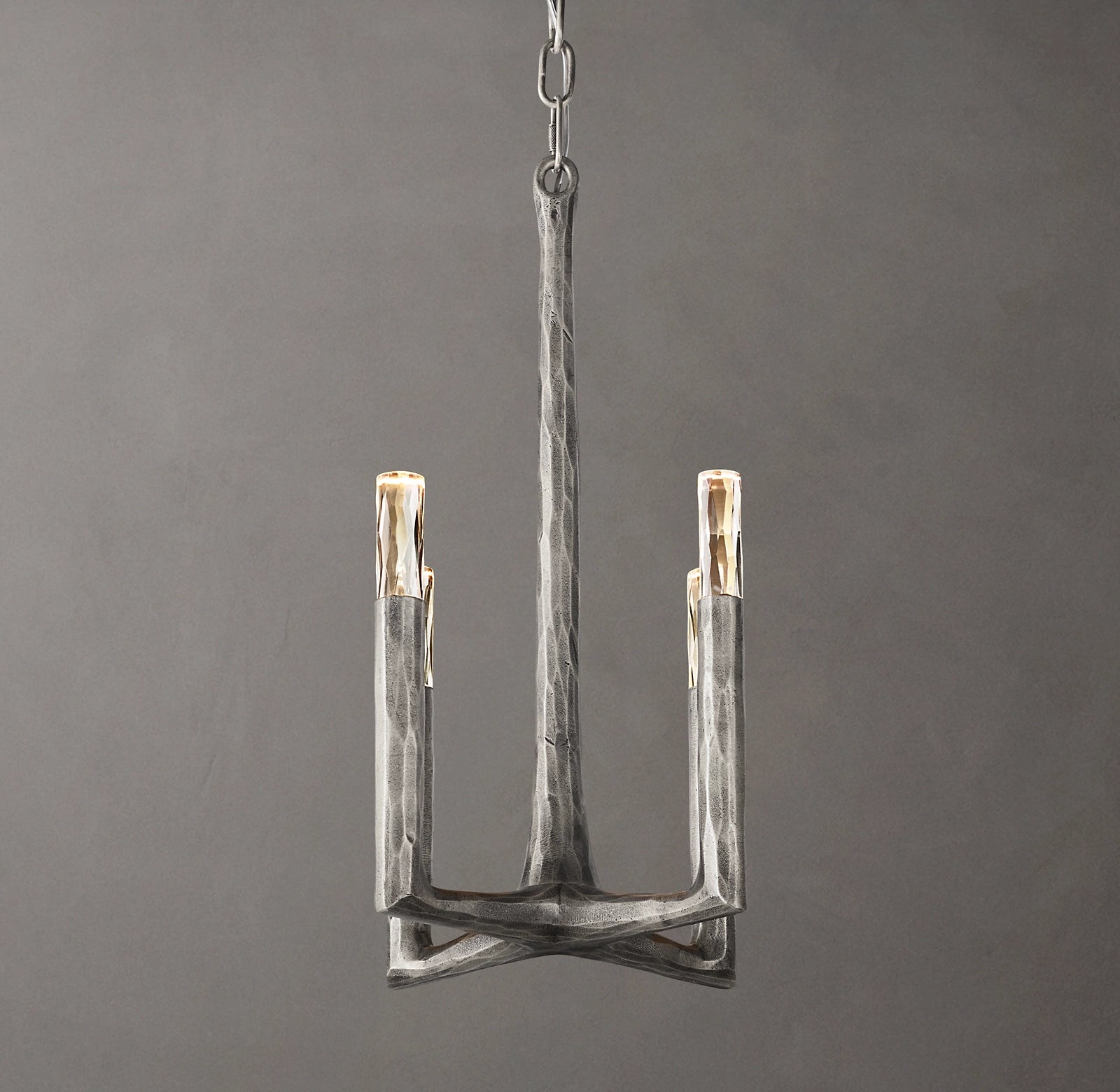 Forged Candlestick Pendant Light - Thaddeus