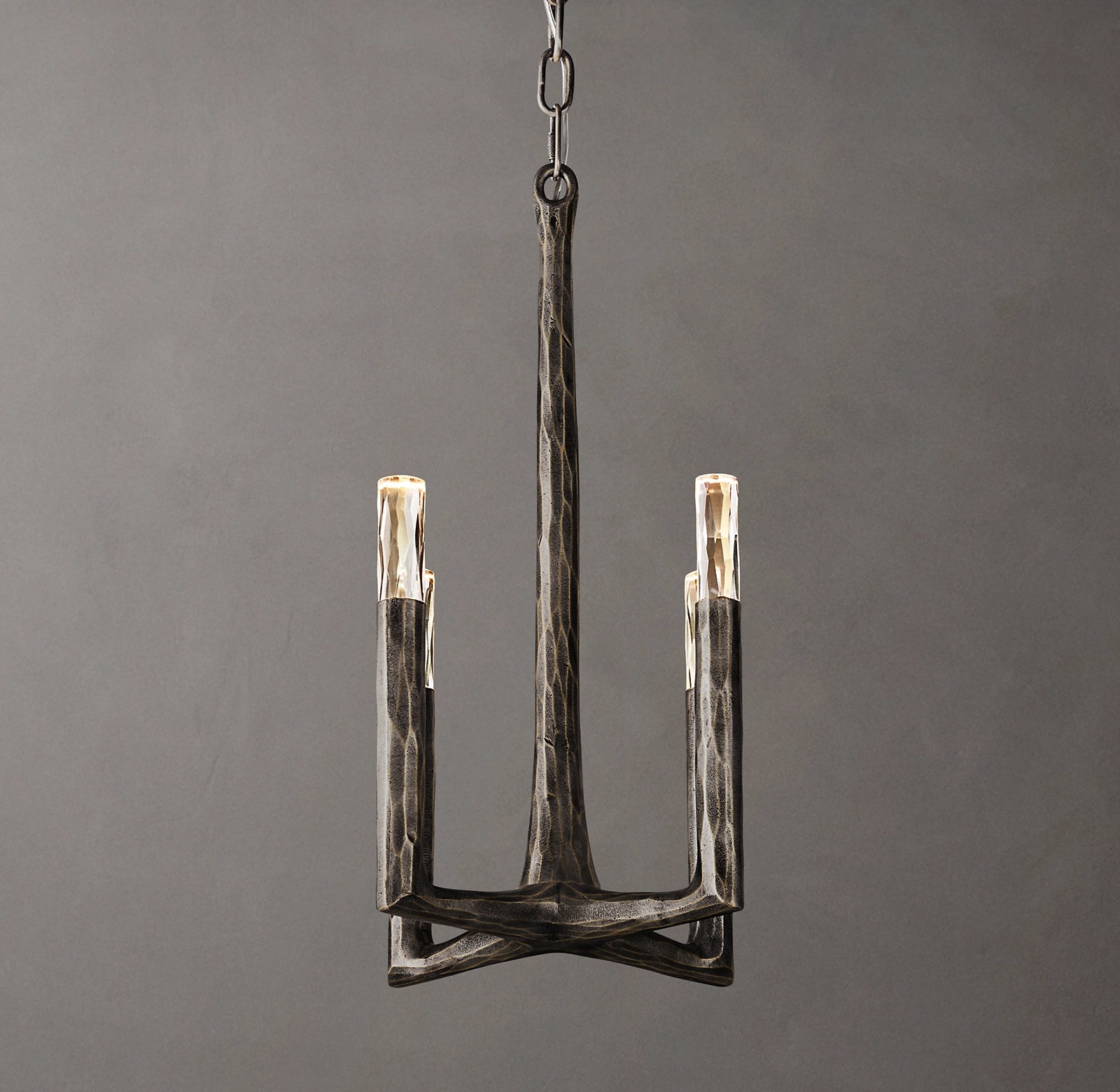Forged Candlestick Pendant Light - Thaddeus
