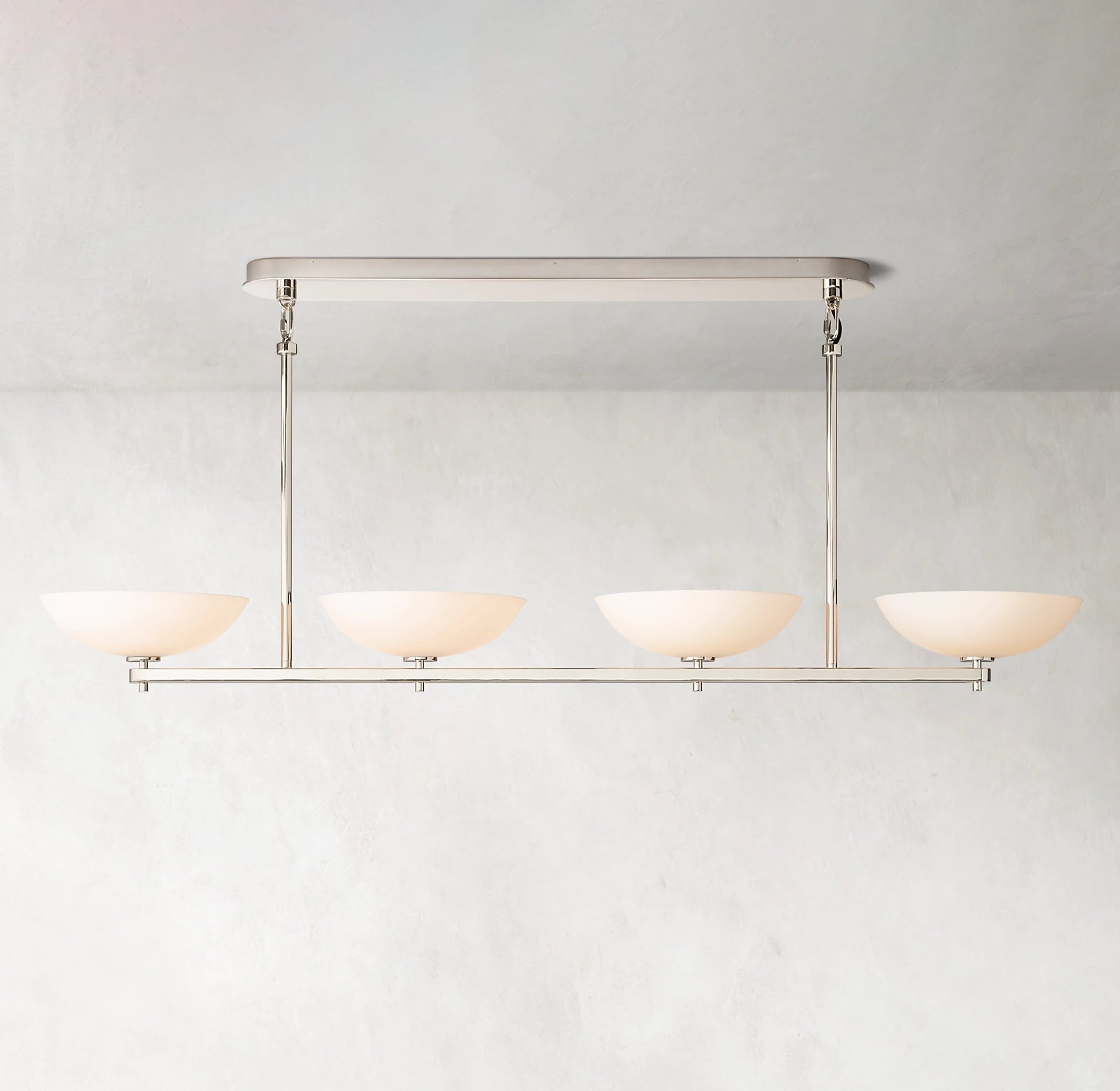 60 Inch Porcelain Bowl Round Chandelier - Vernet