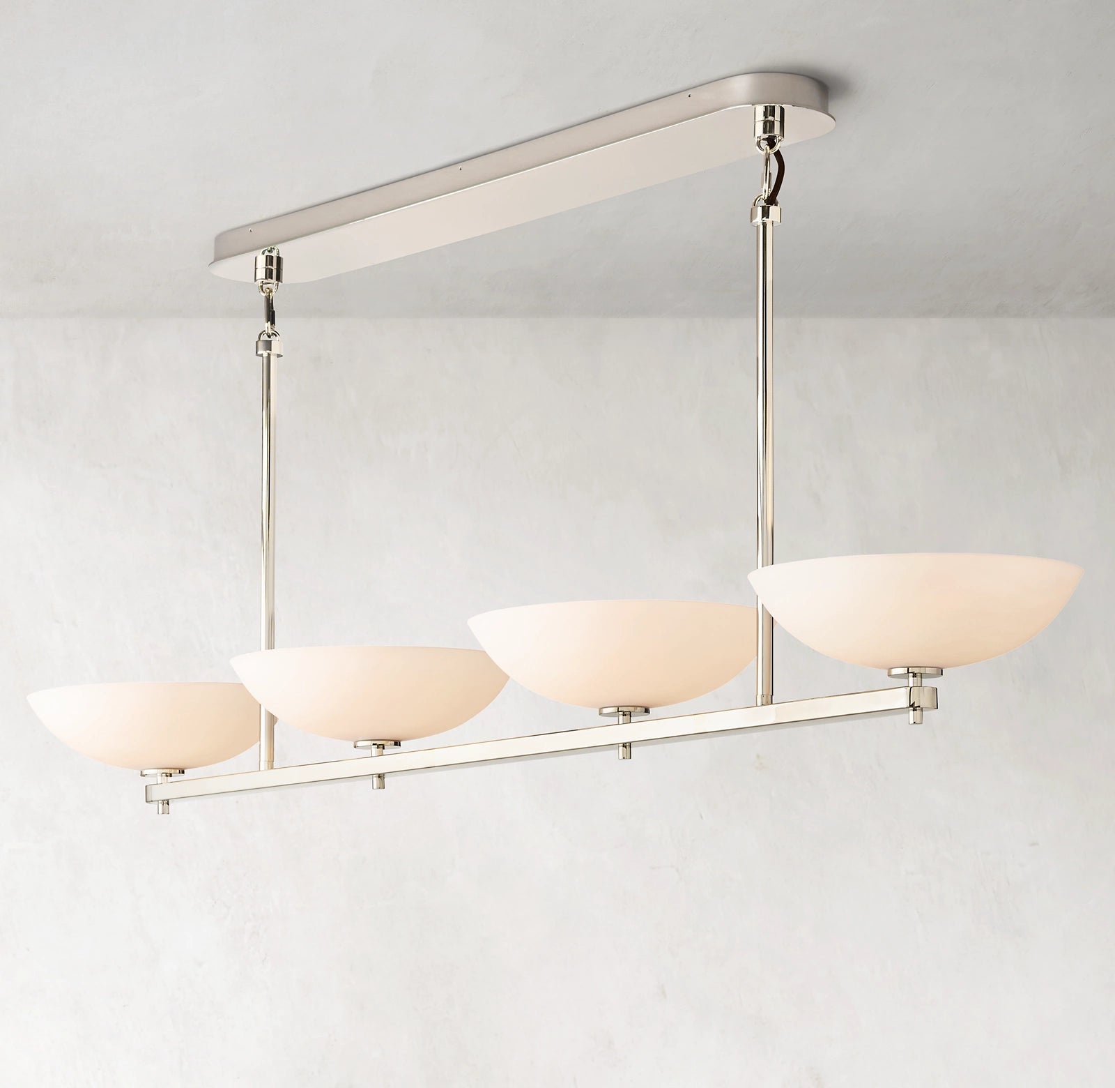 60 Inch Porcelain Bowl Round Chandelier - Vernet