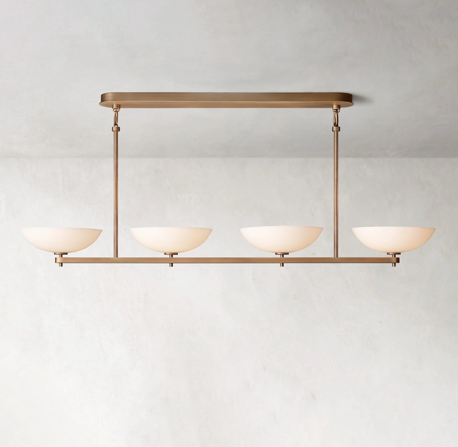 60 Inch Porcelain Bowl Round Chandelier - Vernet