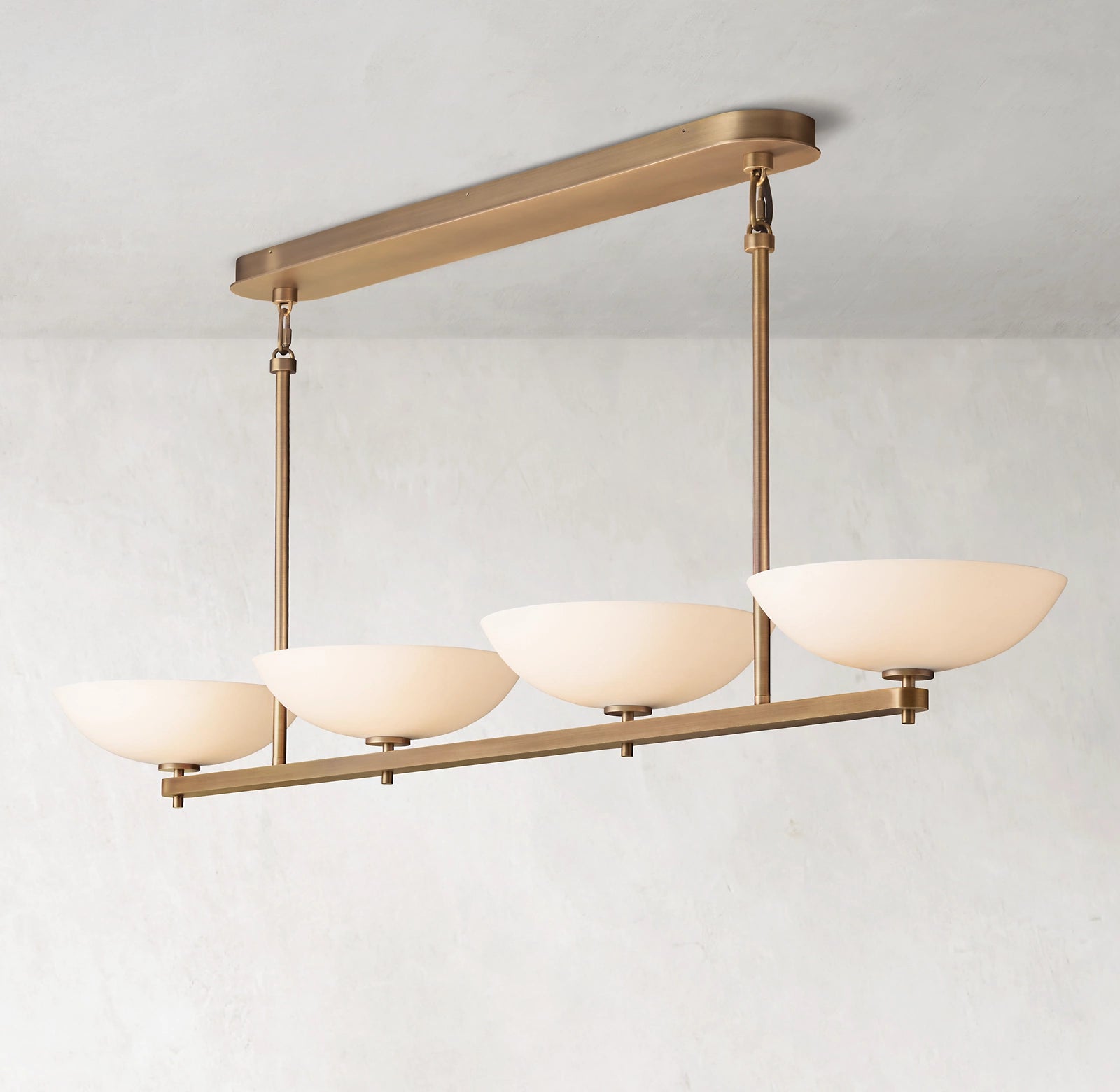 60 Inch Porcelain Bowl Round Chandelier - Vernet