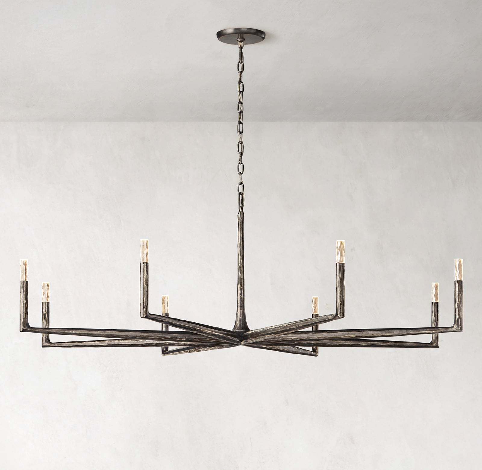 72 Inch Forged Candlestick Chandelier - Thaddeus