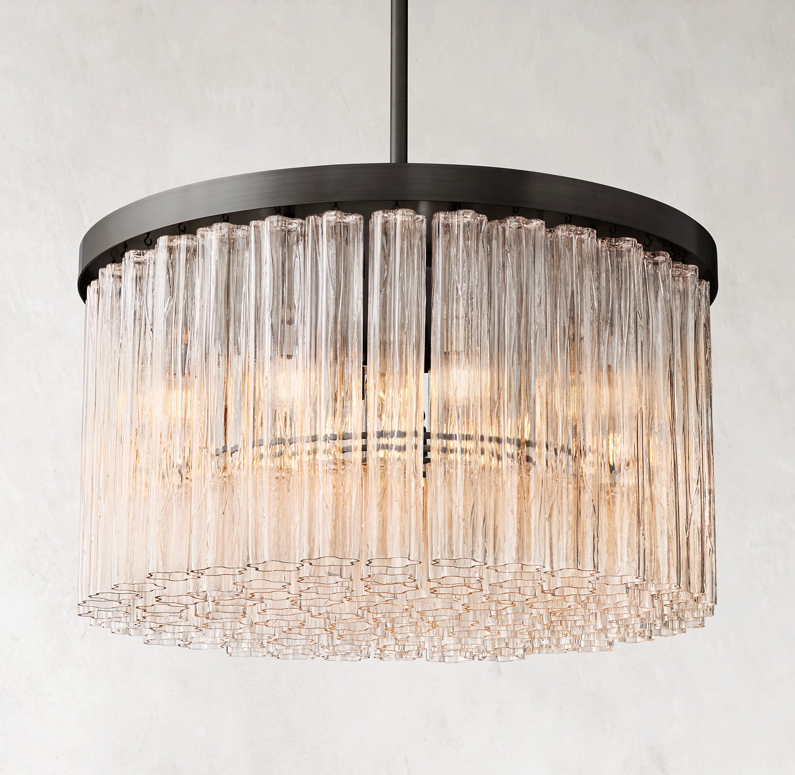 36 Inch Tronchi Glass Round Chandelier - Cielo