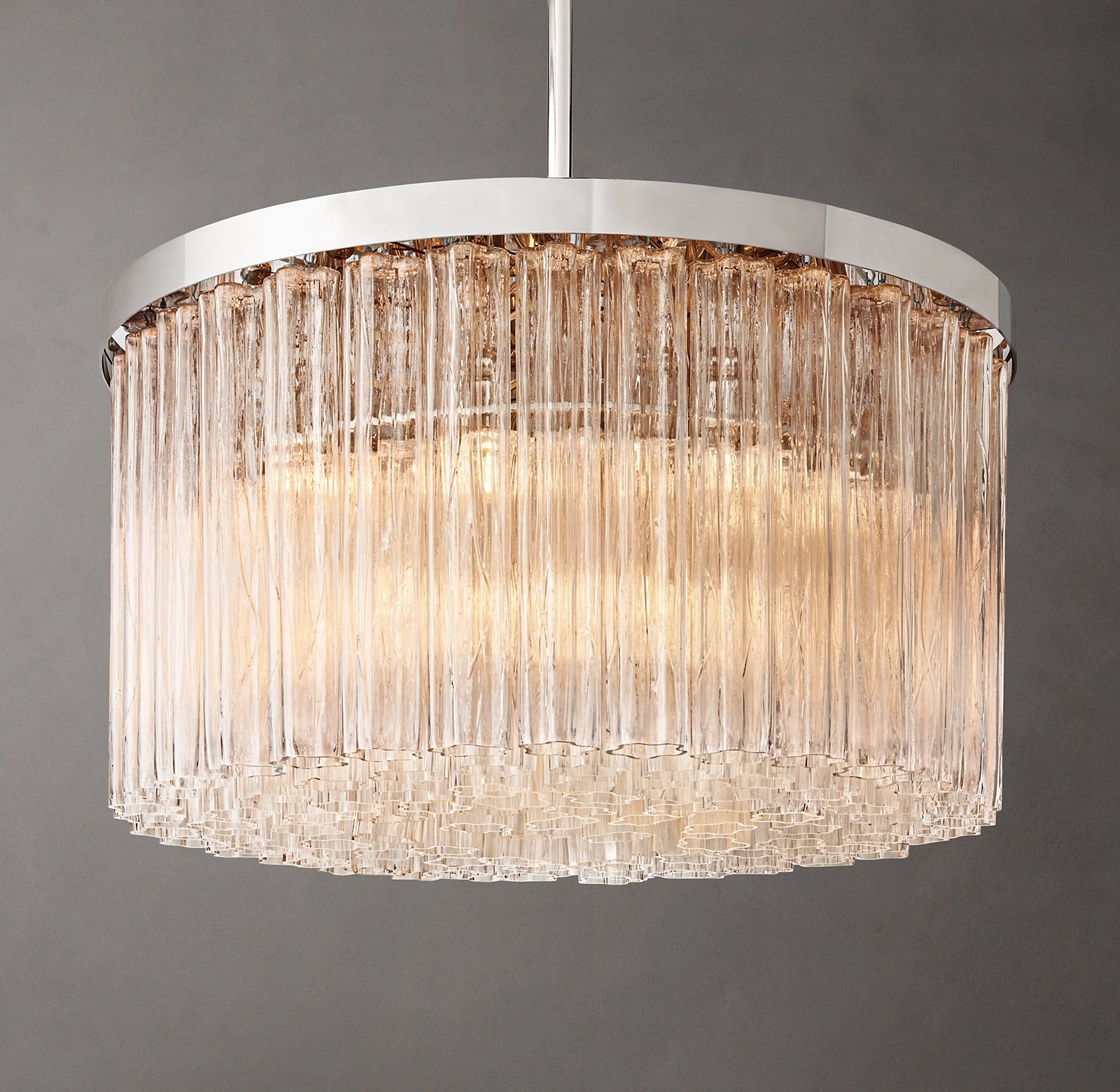 36 Inch Tronchi Glass Round Chandelier - Cielo