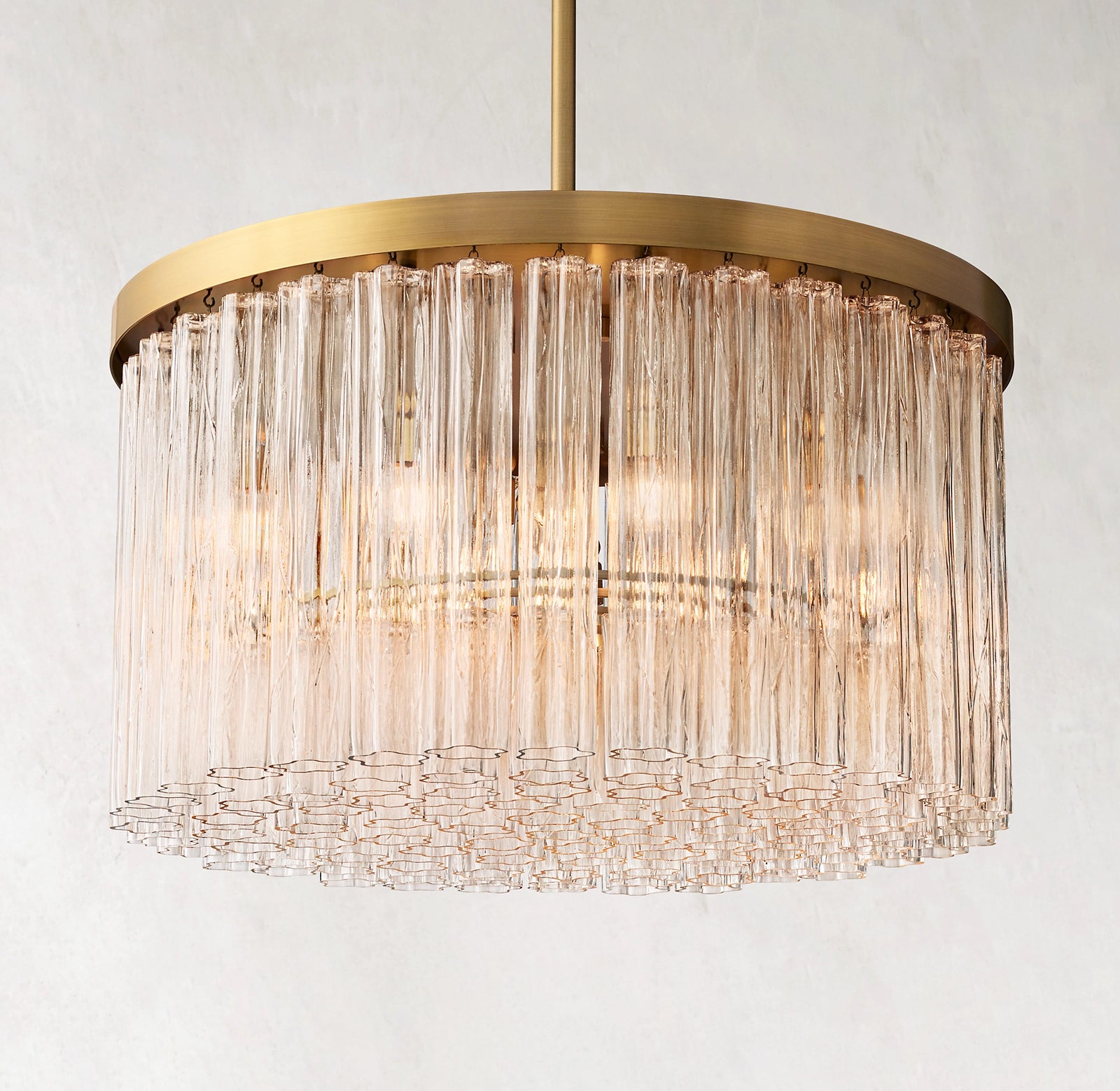 36 Inch Tronchi Glass Round Chandelier - Cielo