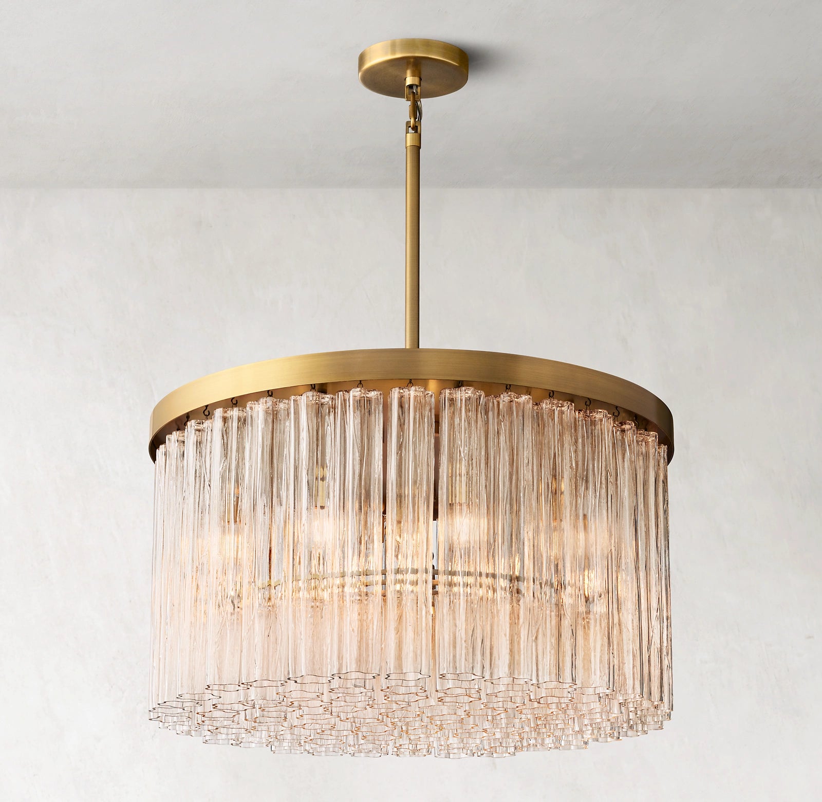 36 Inch Tronchi Glass Round Chandelier - Cielo