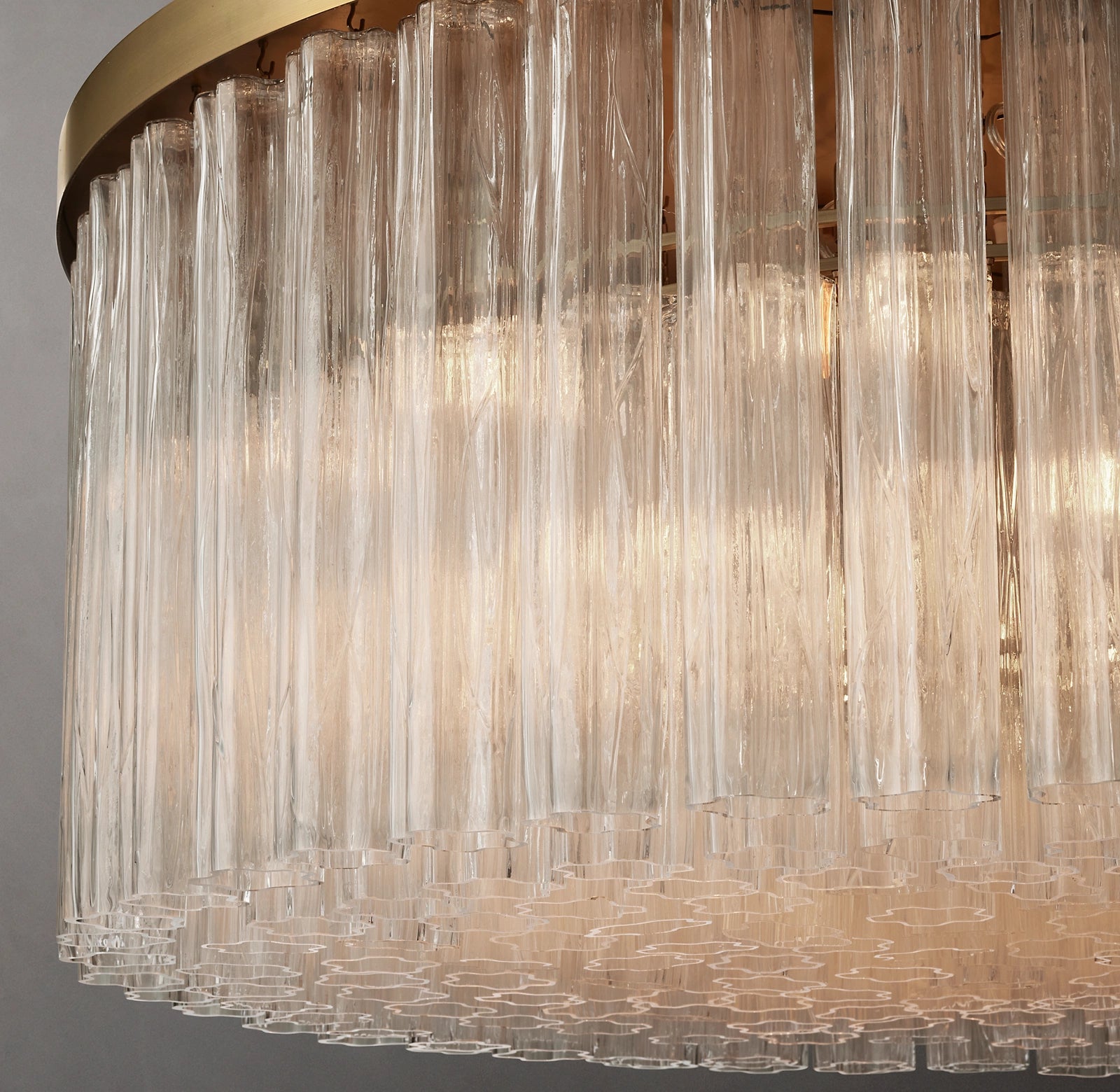 36 Inch Tronchi Glass Round Chandelier - Cielo