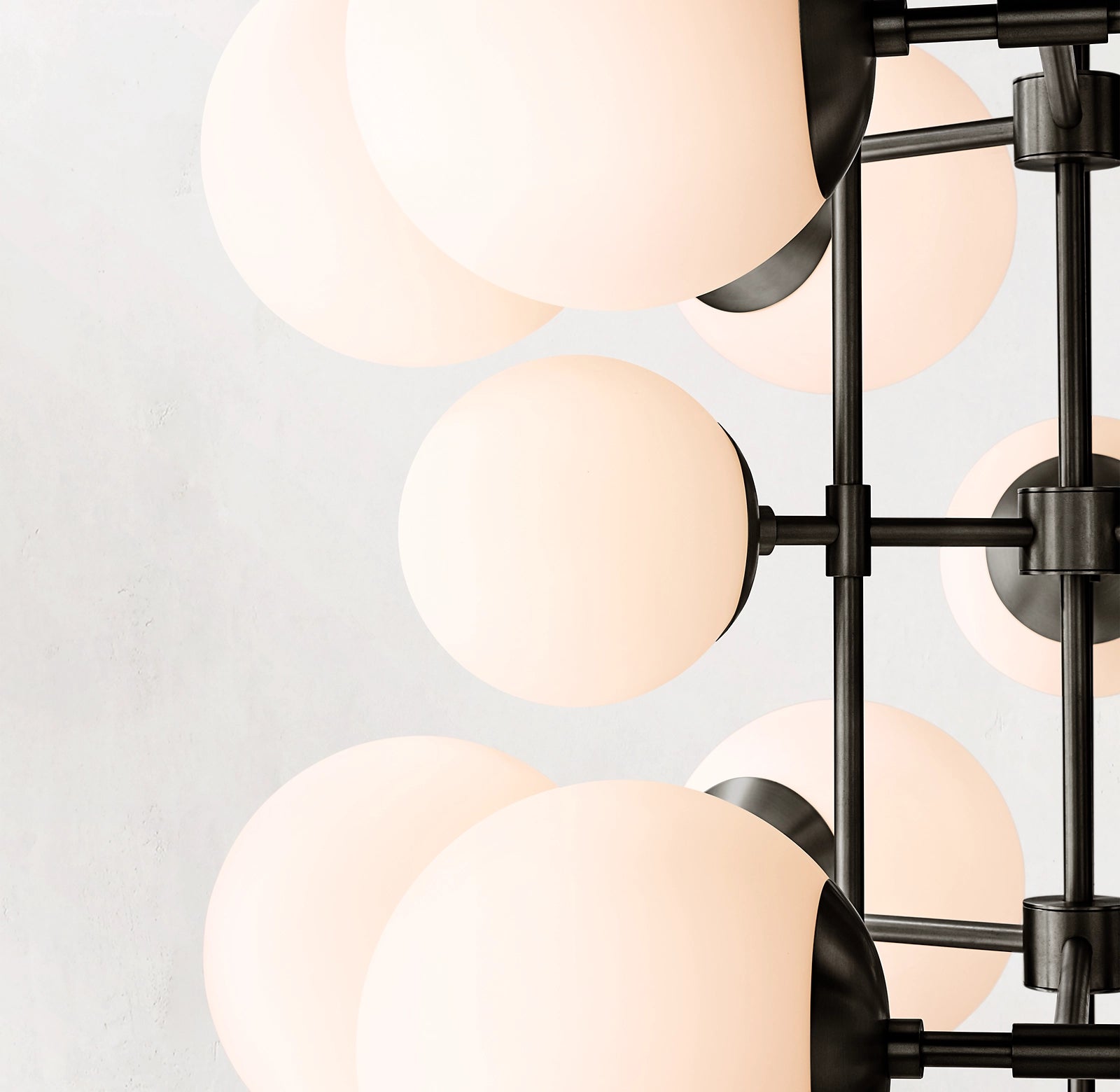 31 Inch Alabaster Bubble Chandelier - Cirque
